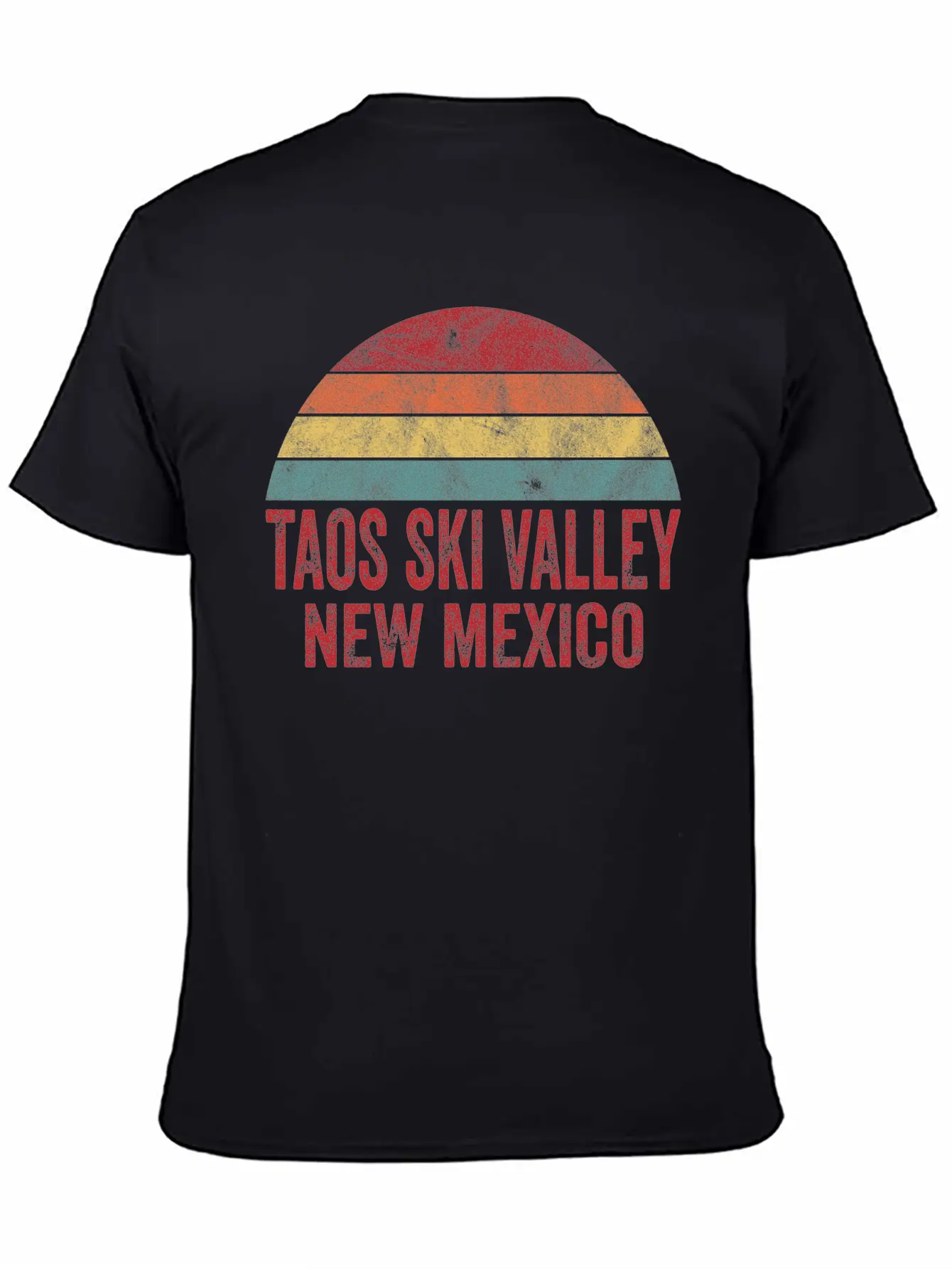 Vintage Taos Ski Valley New Mexico Classic Fit Graphic Tee For Daily Comfort – Unisex Cotton Shirt