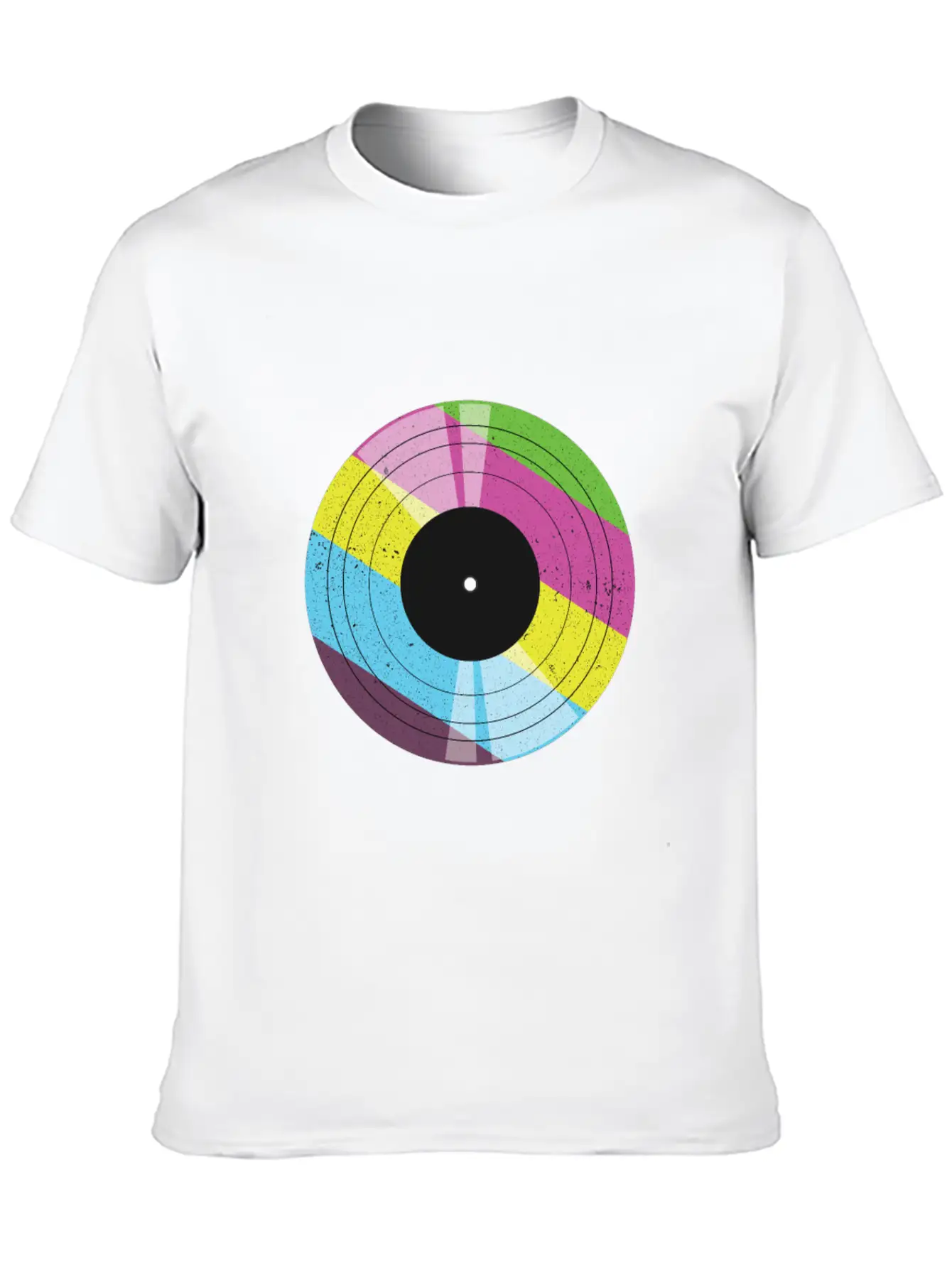 Vintage Vinyl - 90s Modern Fit Casual T-Shirt – Clean And Versatile Design