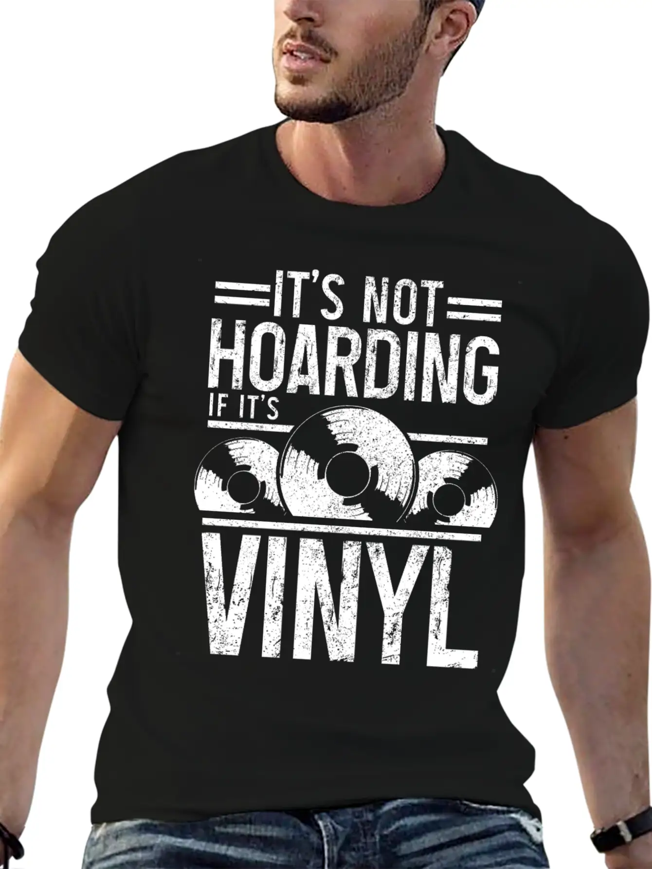 Vinyl Record Collector Music DJ Gift Soft Cotton Short Sleeve Tee – Unisex Wardrobe Staple