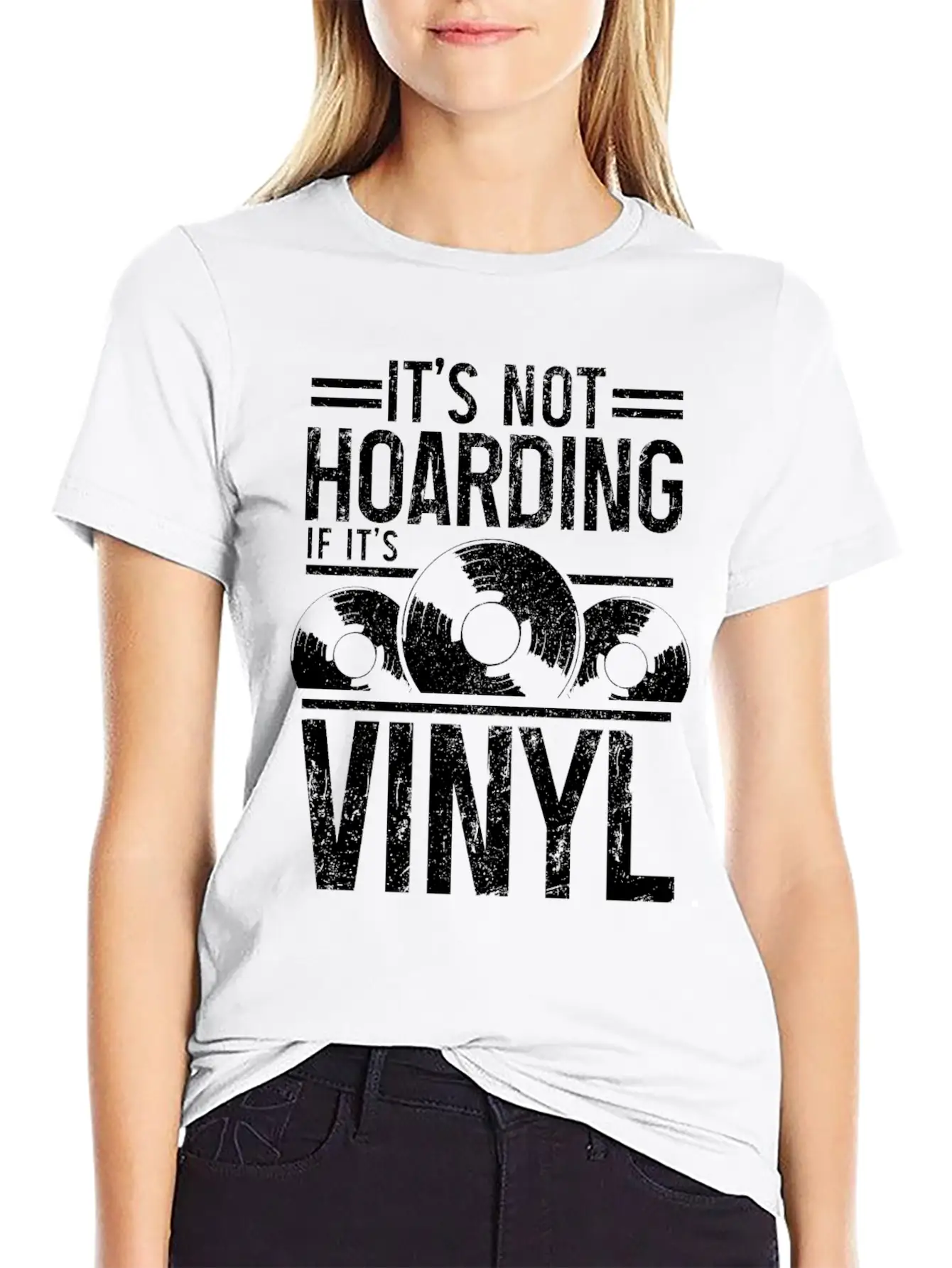 Vinyl Record Collector Music DJ Gift Soft Cotton Short Sleeve Tee – Unisex Wardrobe Staple