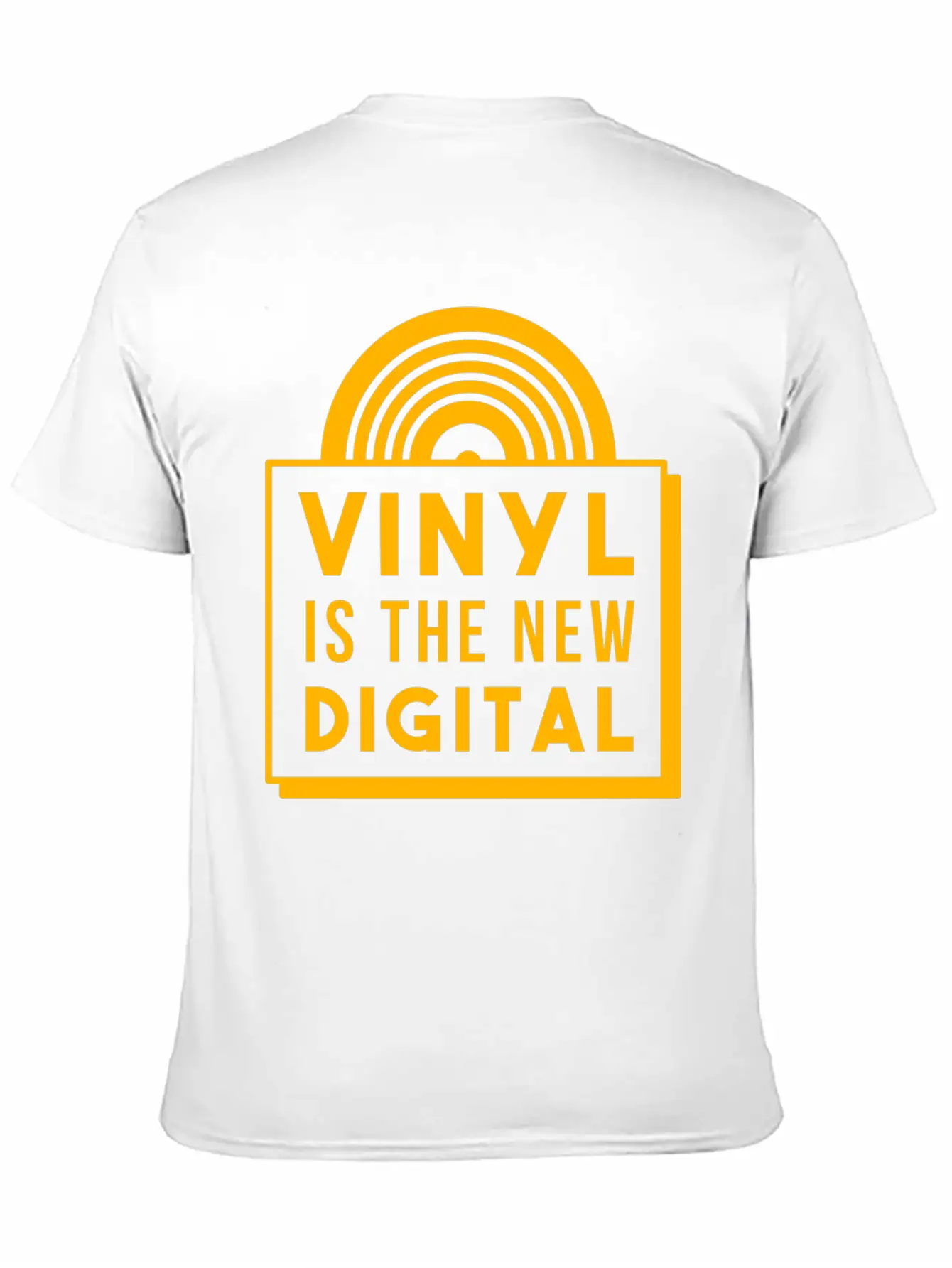 Vinyl Record Record Player Deejay DJ Musictape Unisex Casual T-Shirt – Clean Design For Daily Comfort