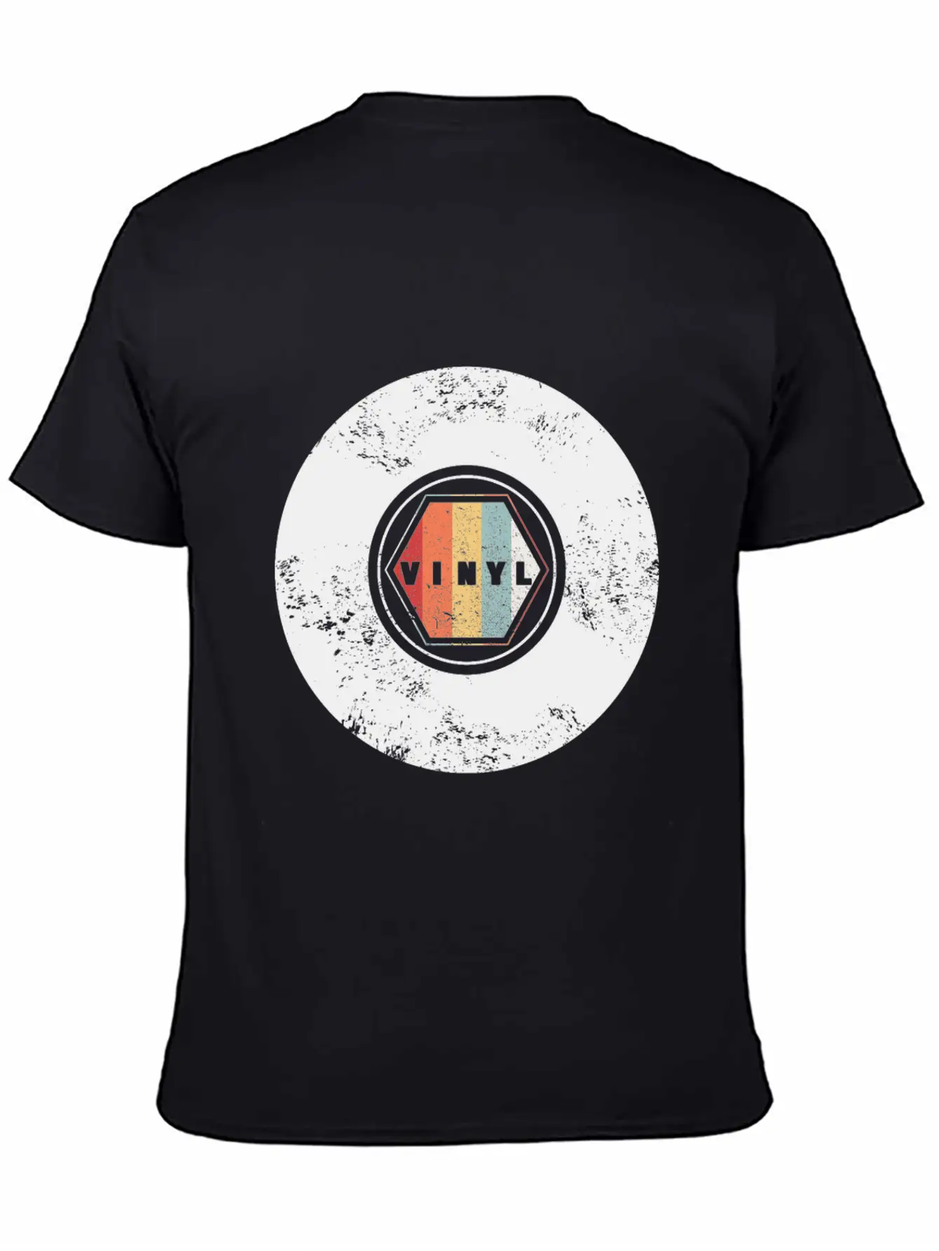 VINYL Retro Essential Cotton Tee For Daily Outfits – Unisex Style