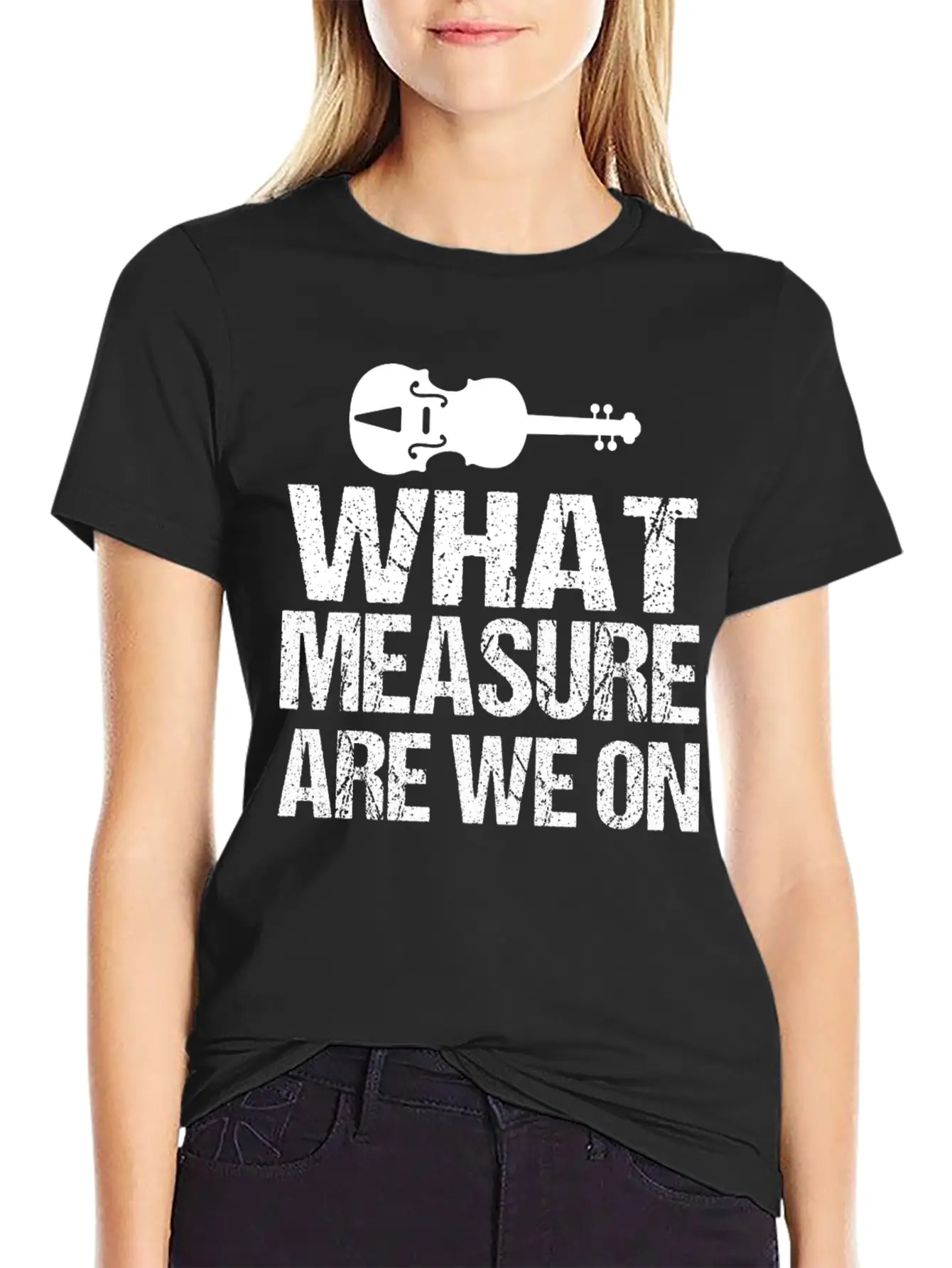 Violin Music Musician Music Player Violins Modern Fit Casual T-Shirt – Clean And Versatile Design