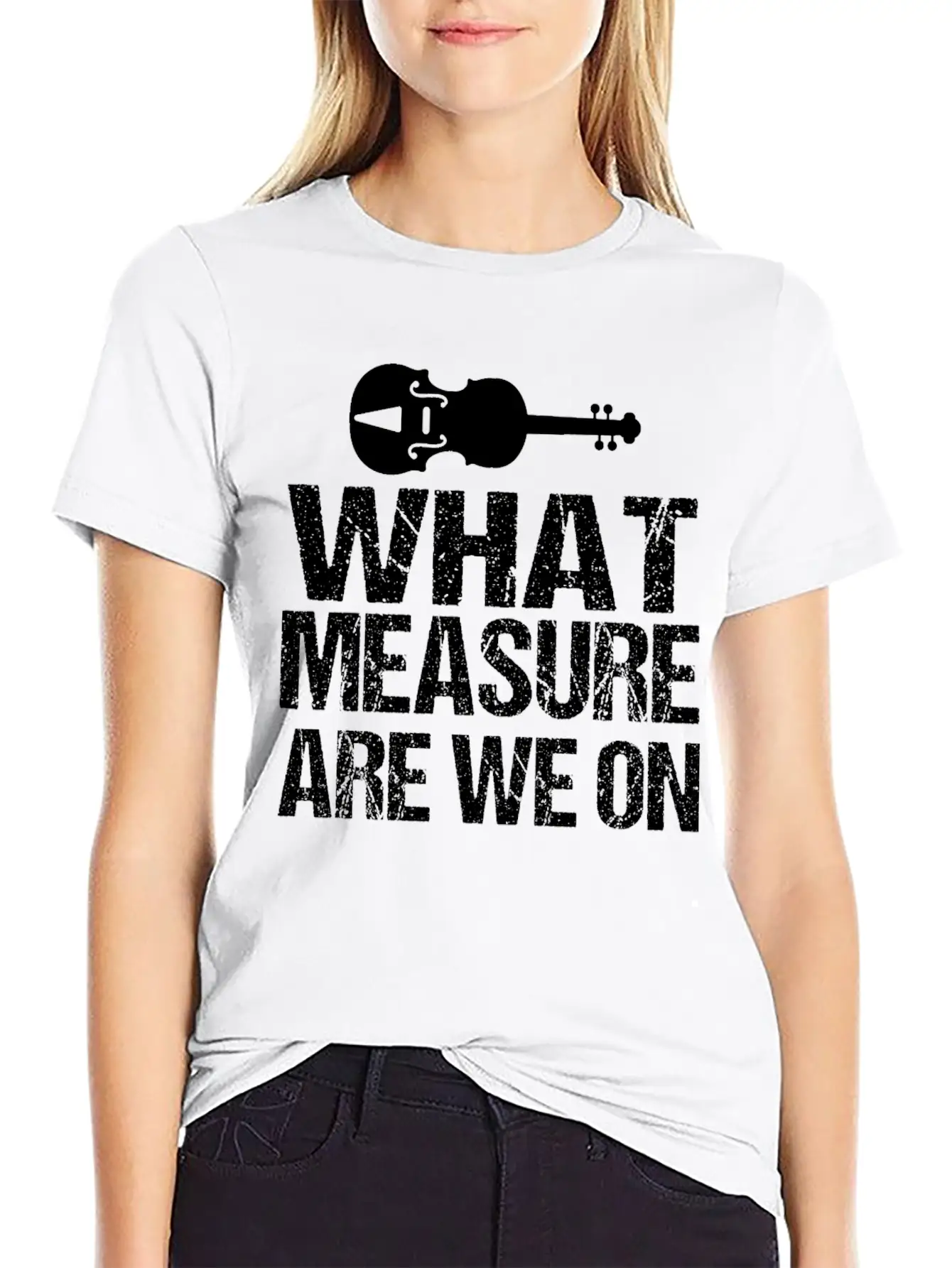Violin Music Musician Music Player Violins Modern Fit Casual T-Shirt – Clean And Versatile Design