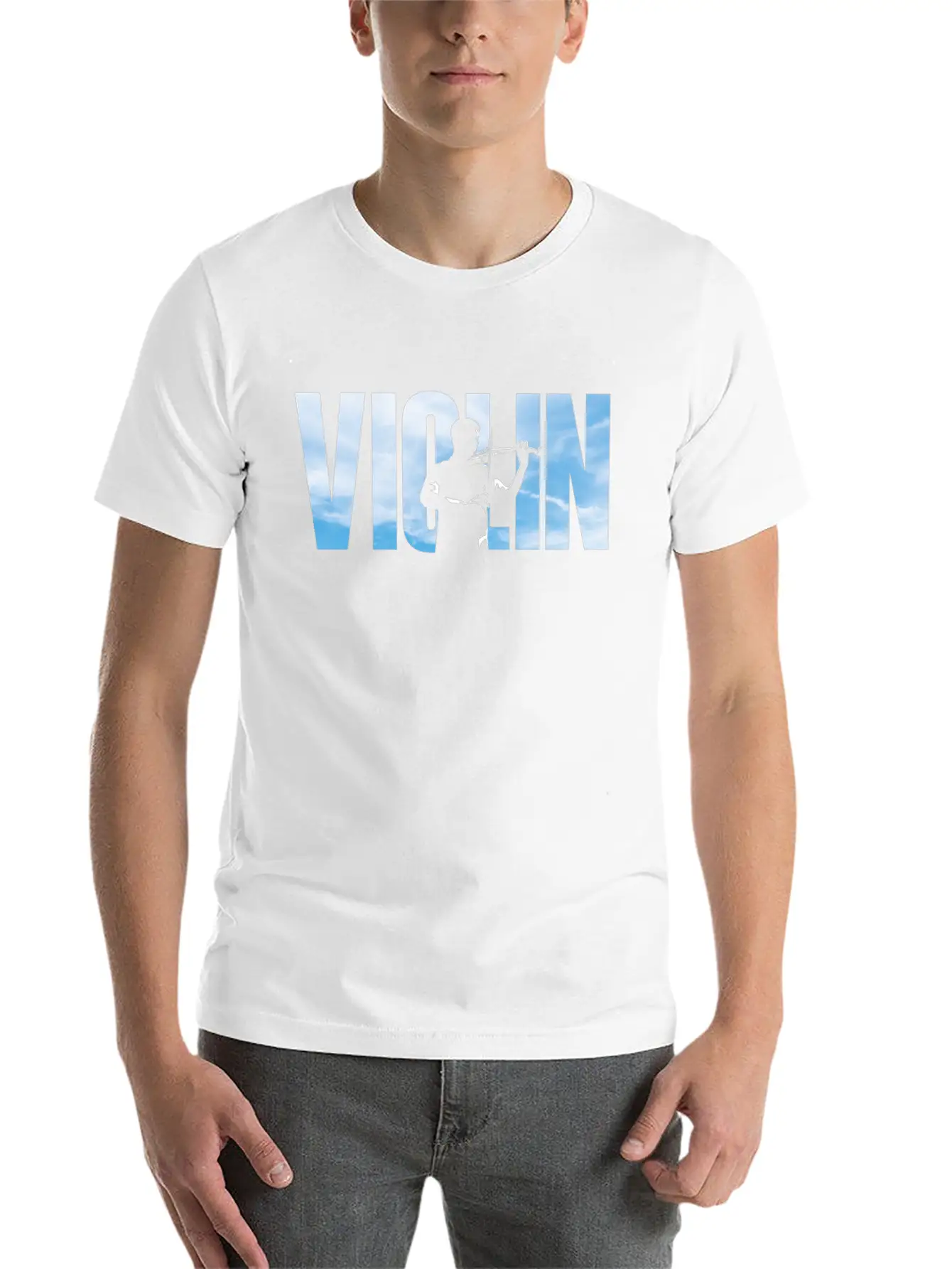 Violin Violinist Violin Unisex Casual T-Shirt – Clean Design For Daily Comfort