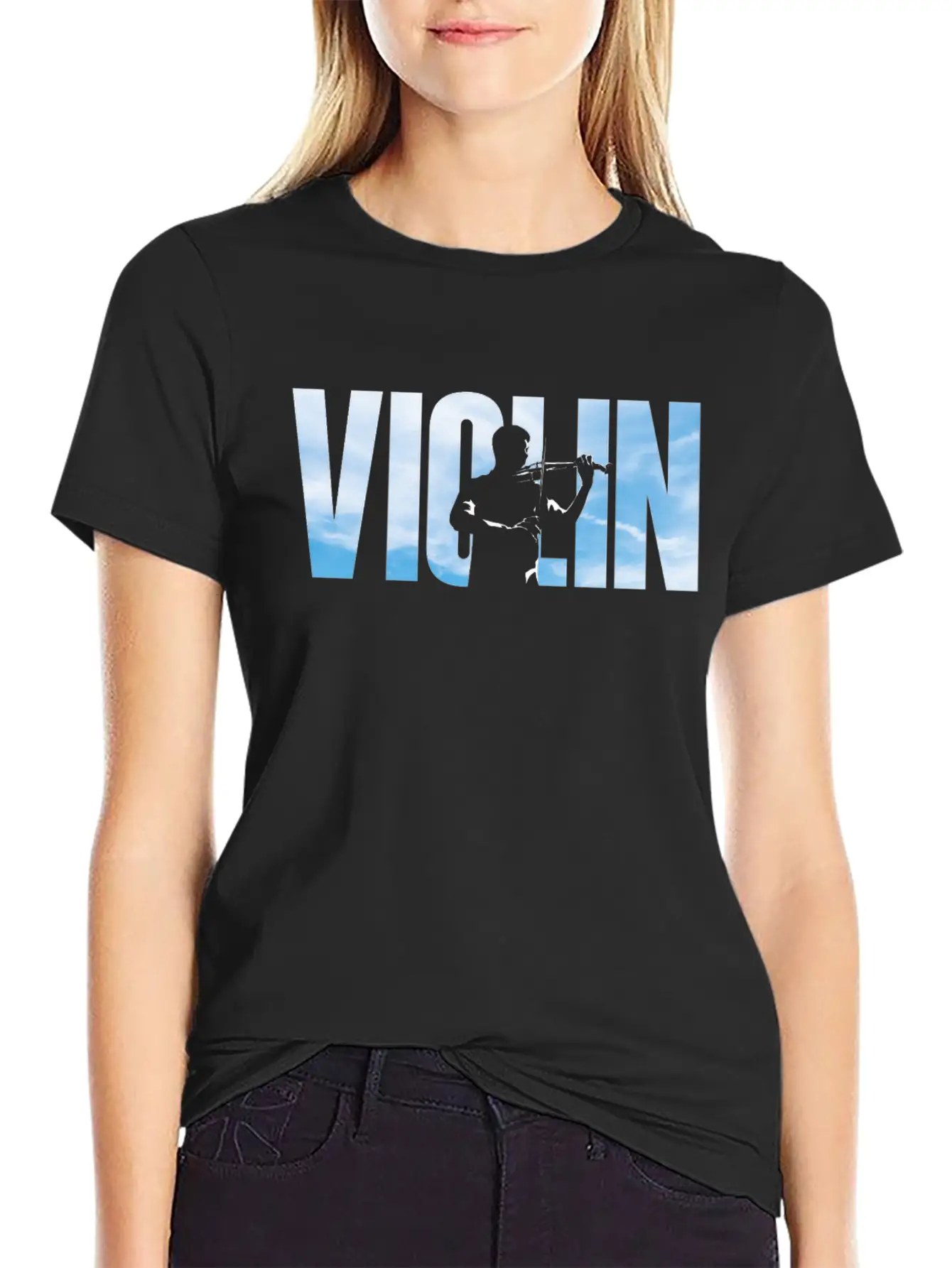 Violin Violinist Violin Unisex Casual T-Shirt – Clean Design For Daily Comfort