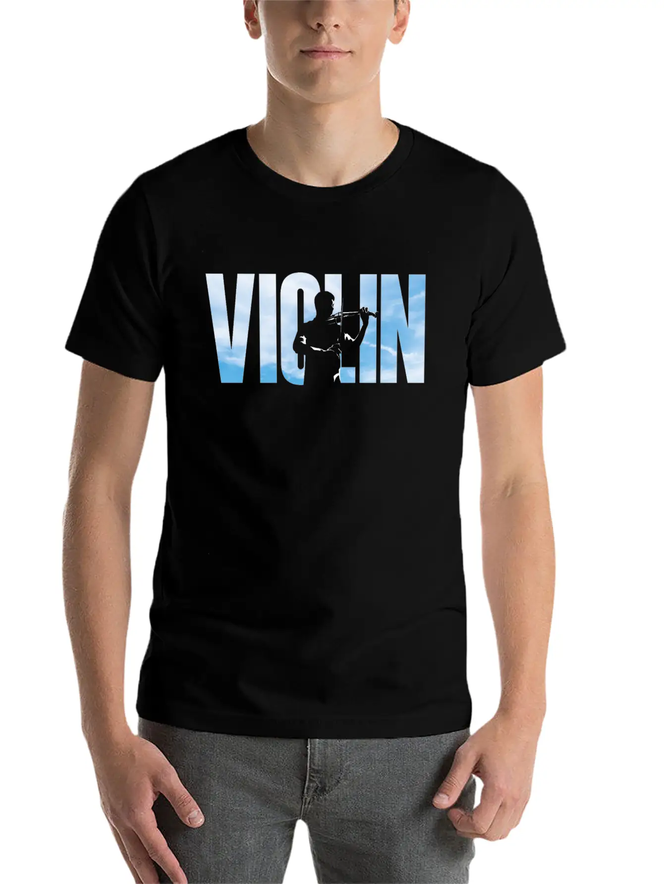 Violin Violinist Violin Unisex Casual T-Shirt – Clean Design For Daily Comfort