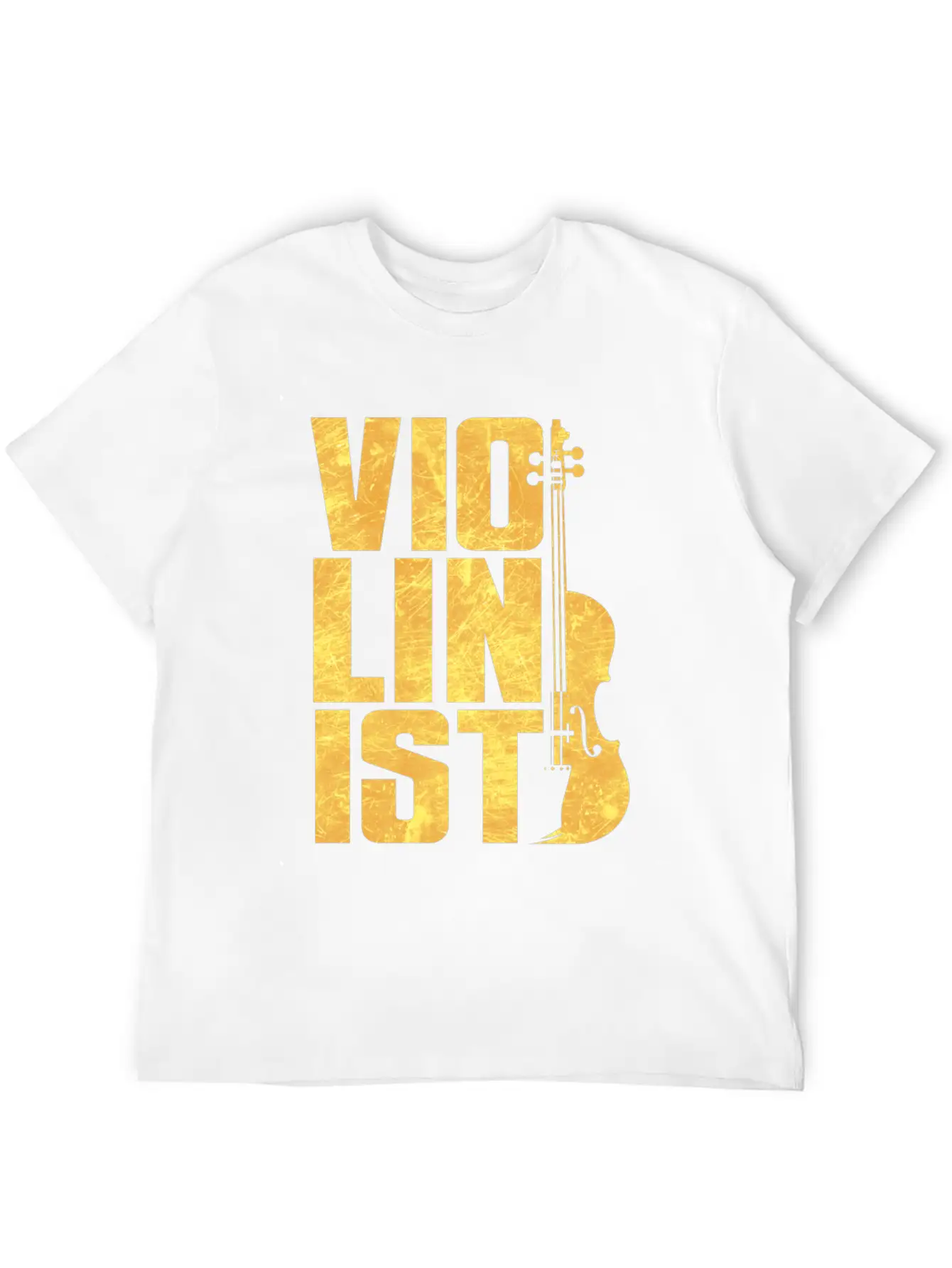 Violinist Violin Music Instrument Musician Gift Lightweight Cotton T-Shirt – Daily Comfort Graphic Shirt