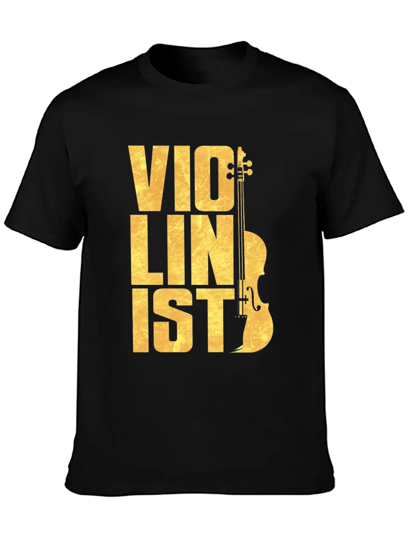 Violinist Violin Music Instrument Musician Gift Lightweight Cotton T-Shirt – Daily Comfort Graphic Shirt