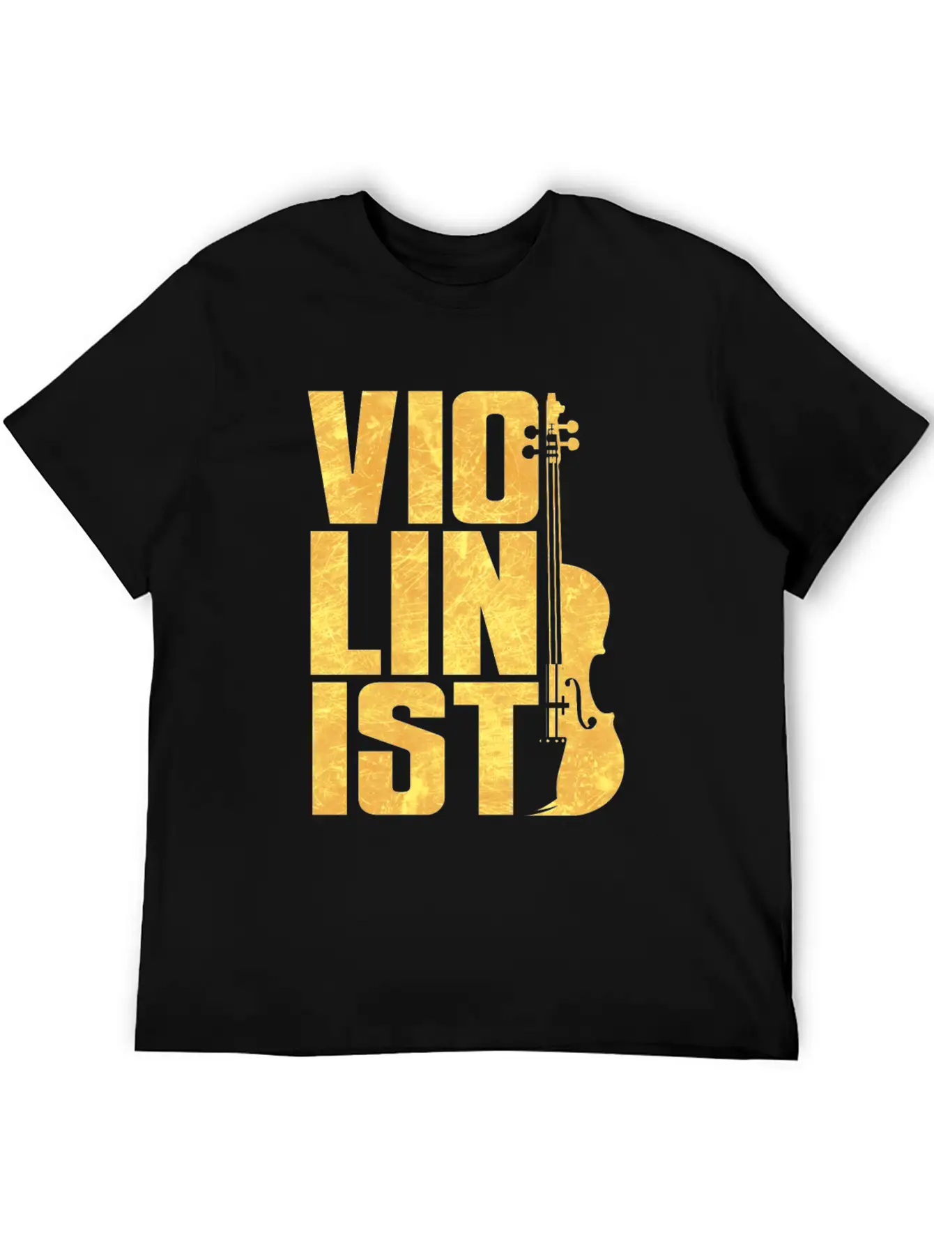 Violinist Violin Music Instrument Musician Gift Lightweight Cotton T-Shirt – Daily Comfort Graphic Shirt