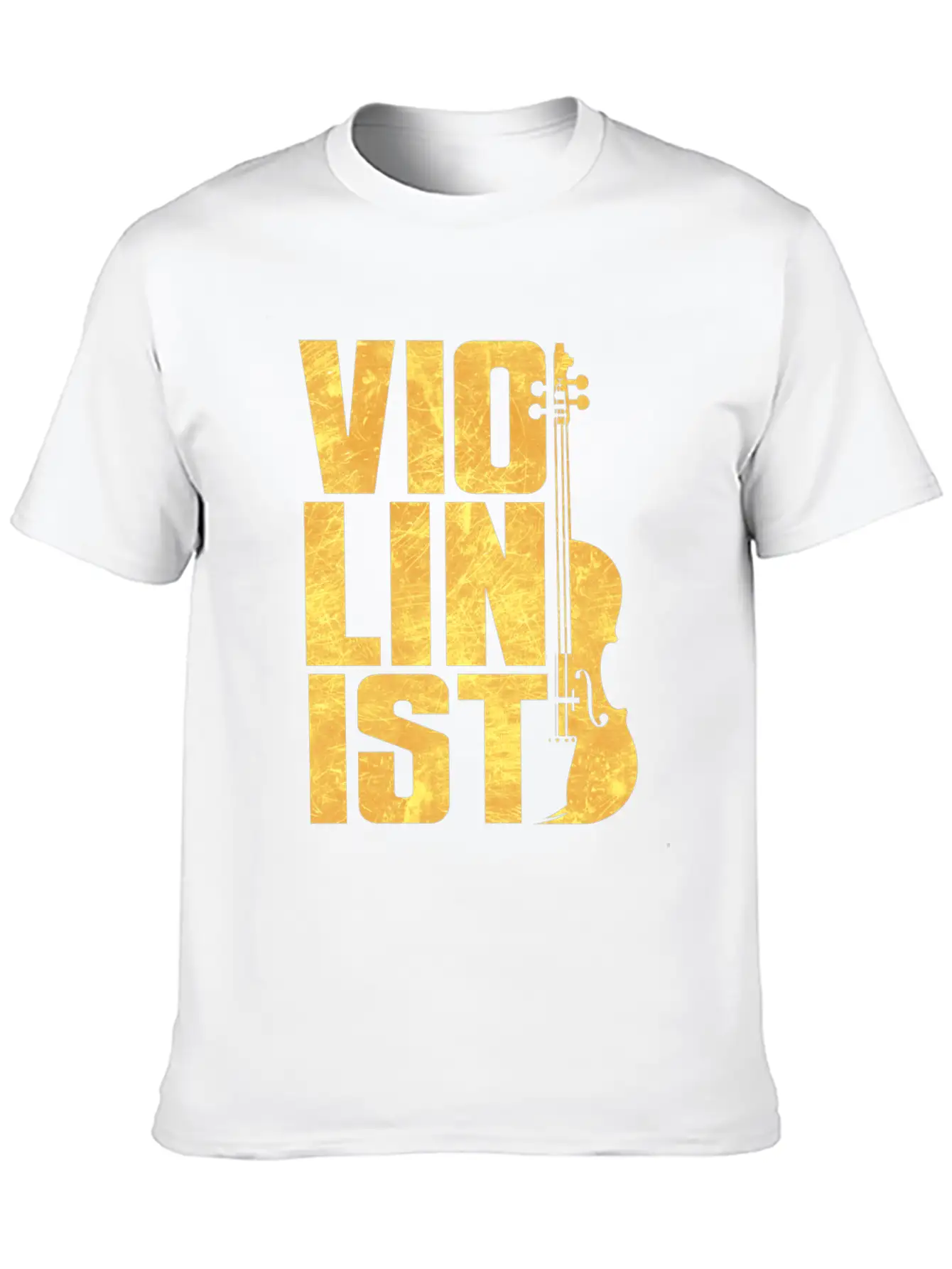 Violinist Violin Music Instrument Musician Gift Lightweight Cotton T-Shirt – Daily Comfort Graphic Shirt