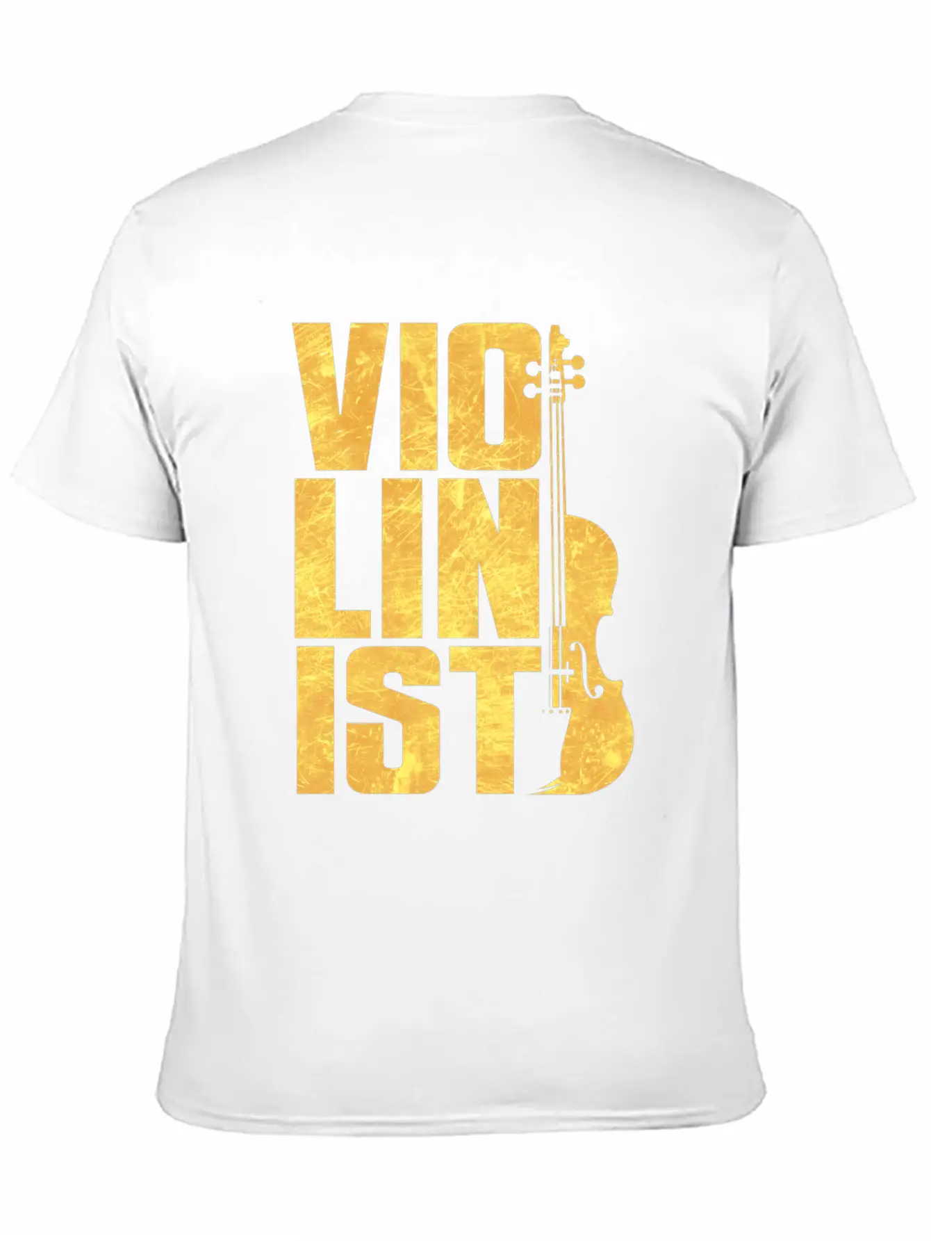 Violinist Violin Music Instrument Musician Gift Lightweight Cotton T-Shirt – Daily Comfort Graphic Shirt