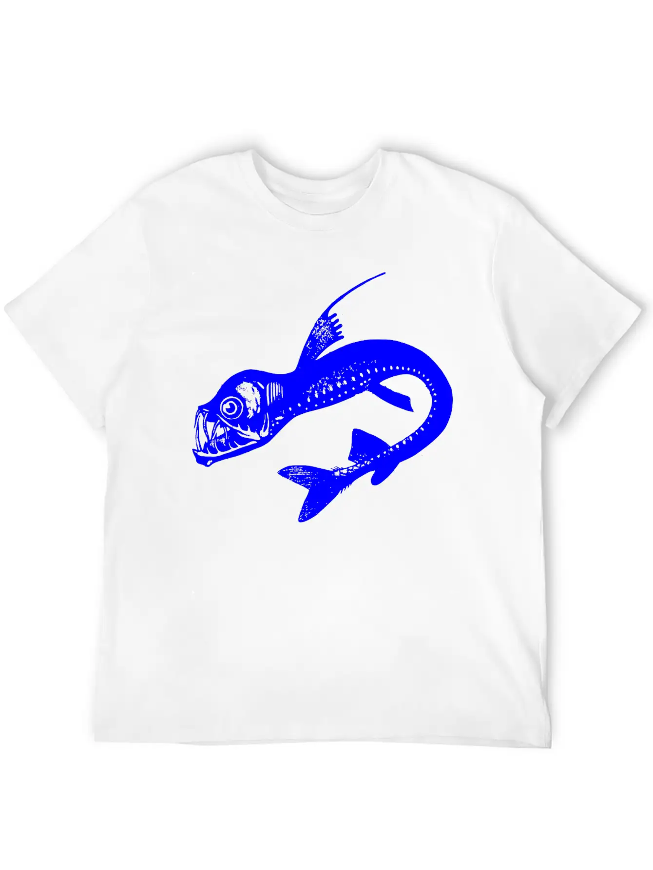 Viper Fish Blue Classic Fit Graphic Tee For Daily Comfort – Unisex Cotton Shirt