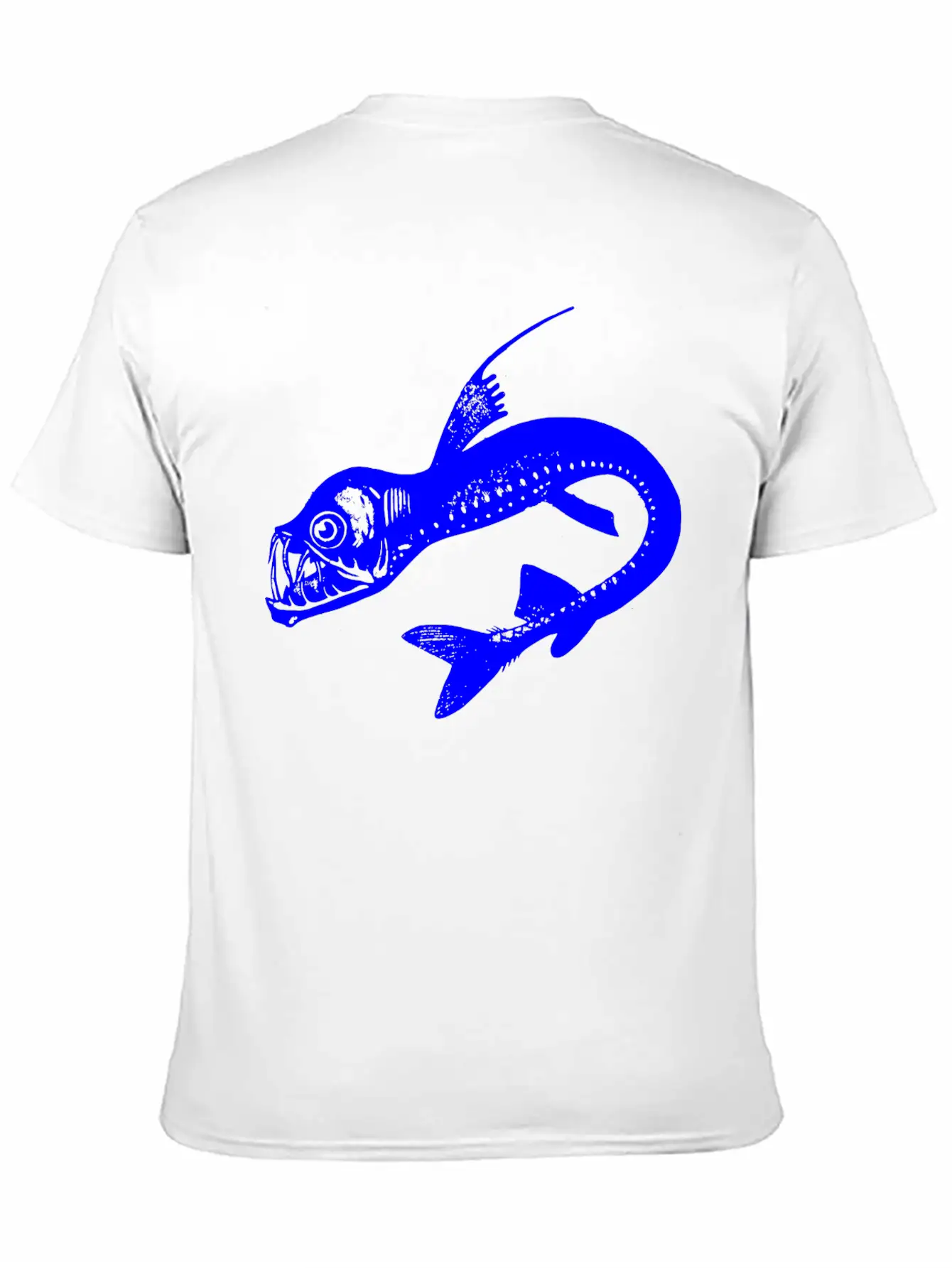 Viper Fish Blue Classic Fit Graphic Tee For Daily Comfort – Unisex Cotton Shirt