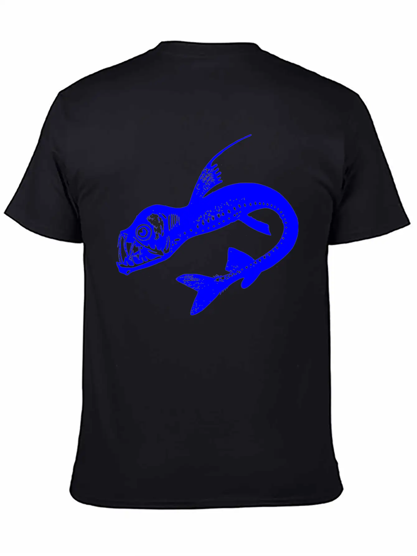 Viper Fish Blue Classic Fit Graphic Tee For Daily Comfort – Unisex Cotton Shirt