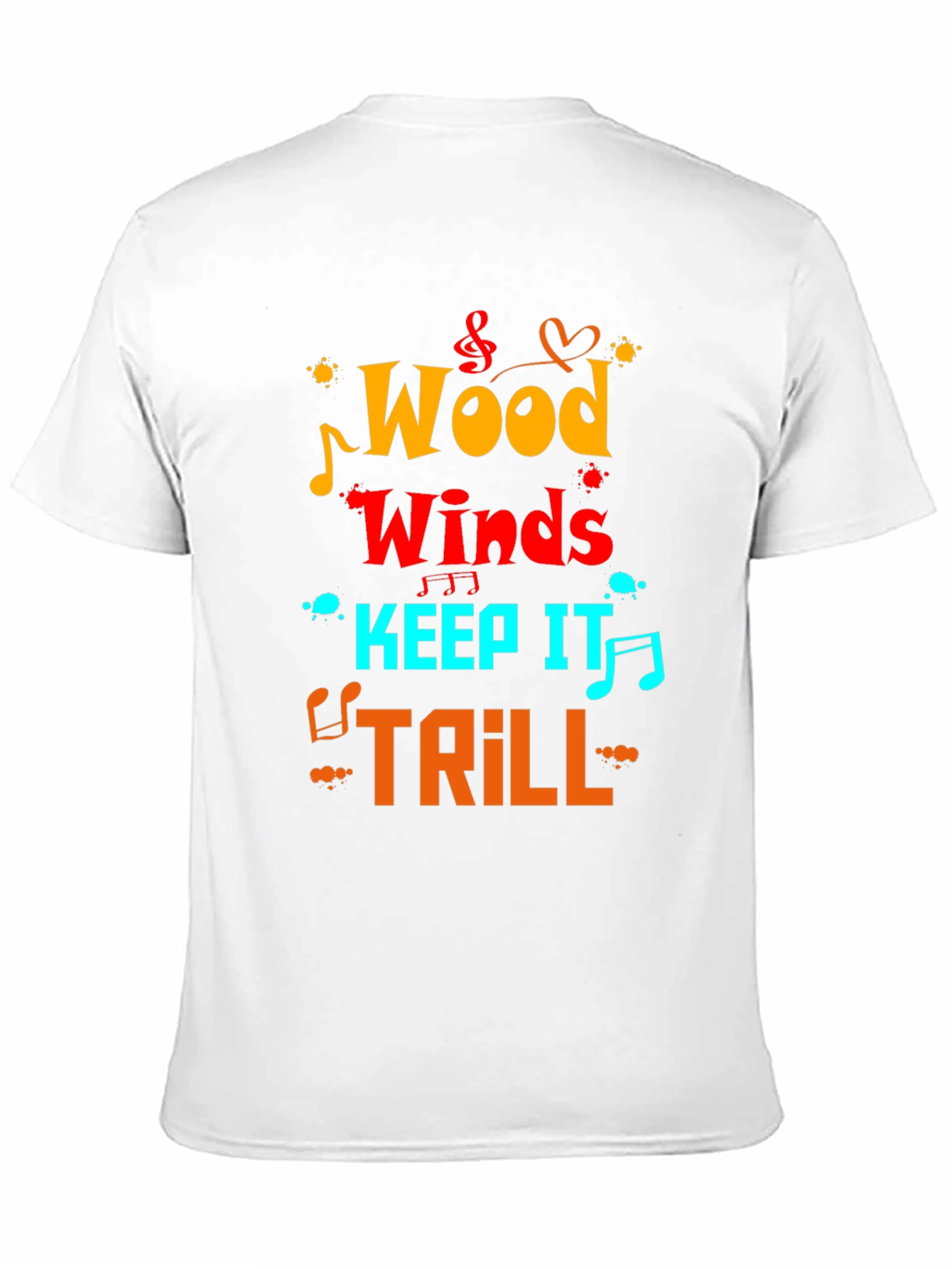 Woodwinds Keep It Trill Music T-Shirt