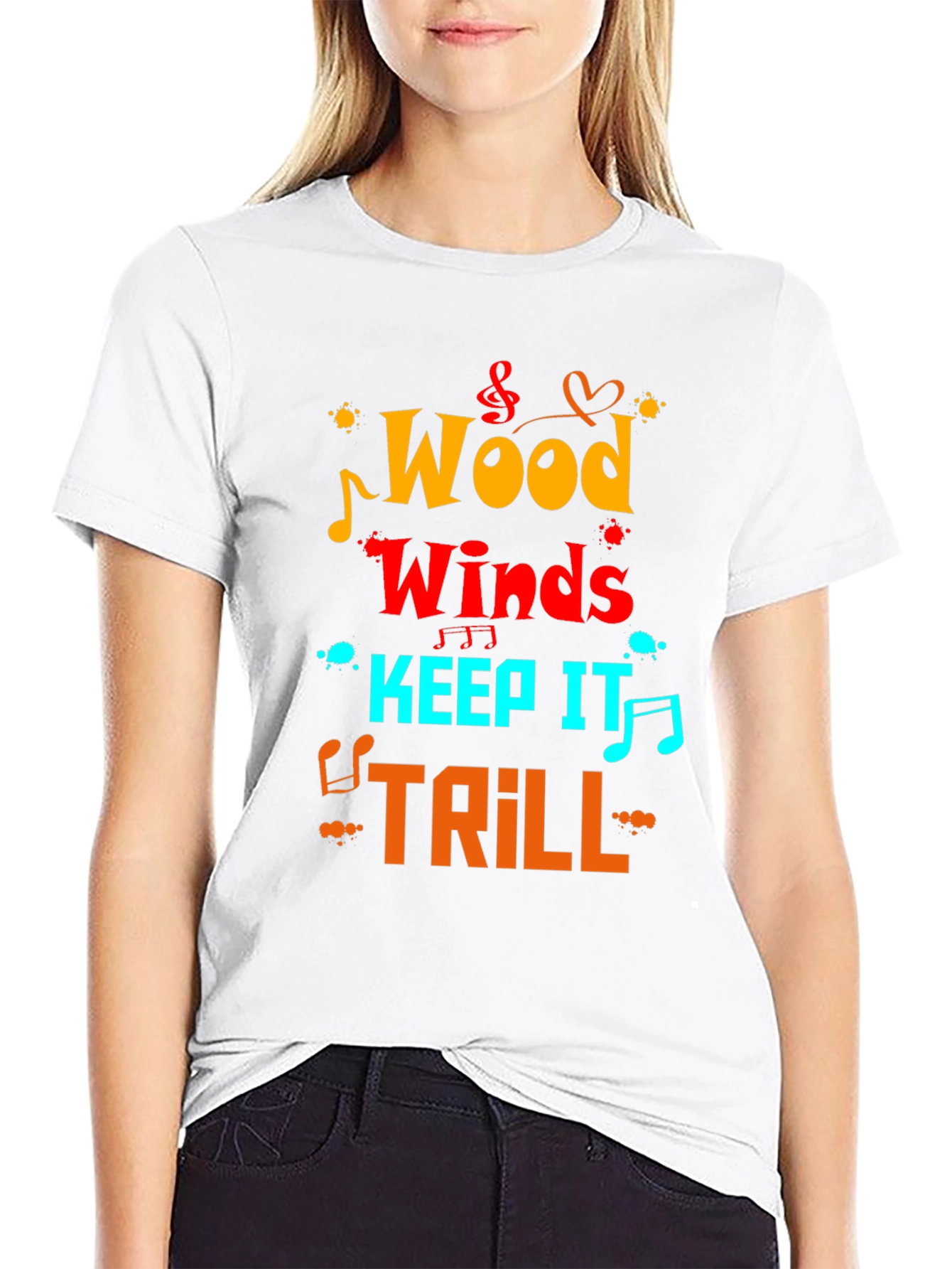 Woodwinds Keep It Trill Music T-Shirt
