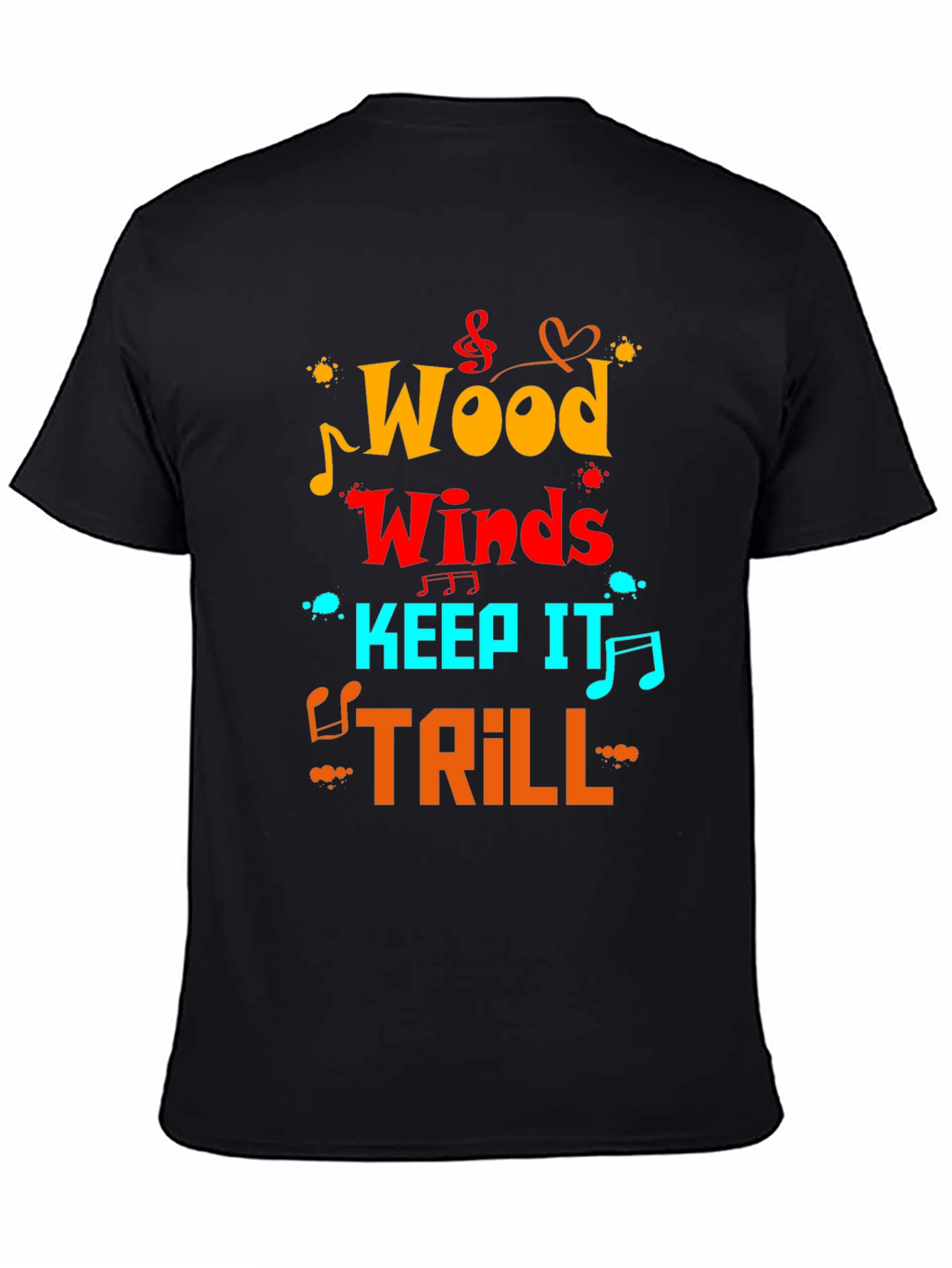 Woodwinds Keep It Trill Music T-Shirt