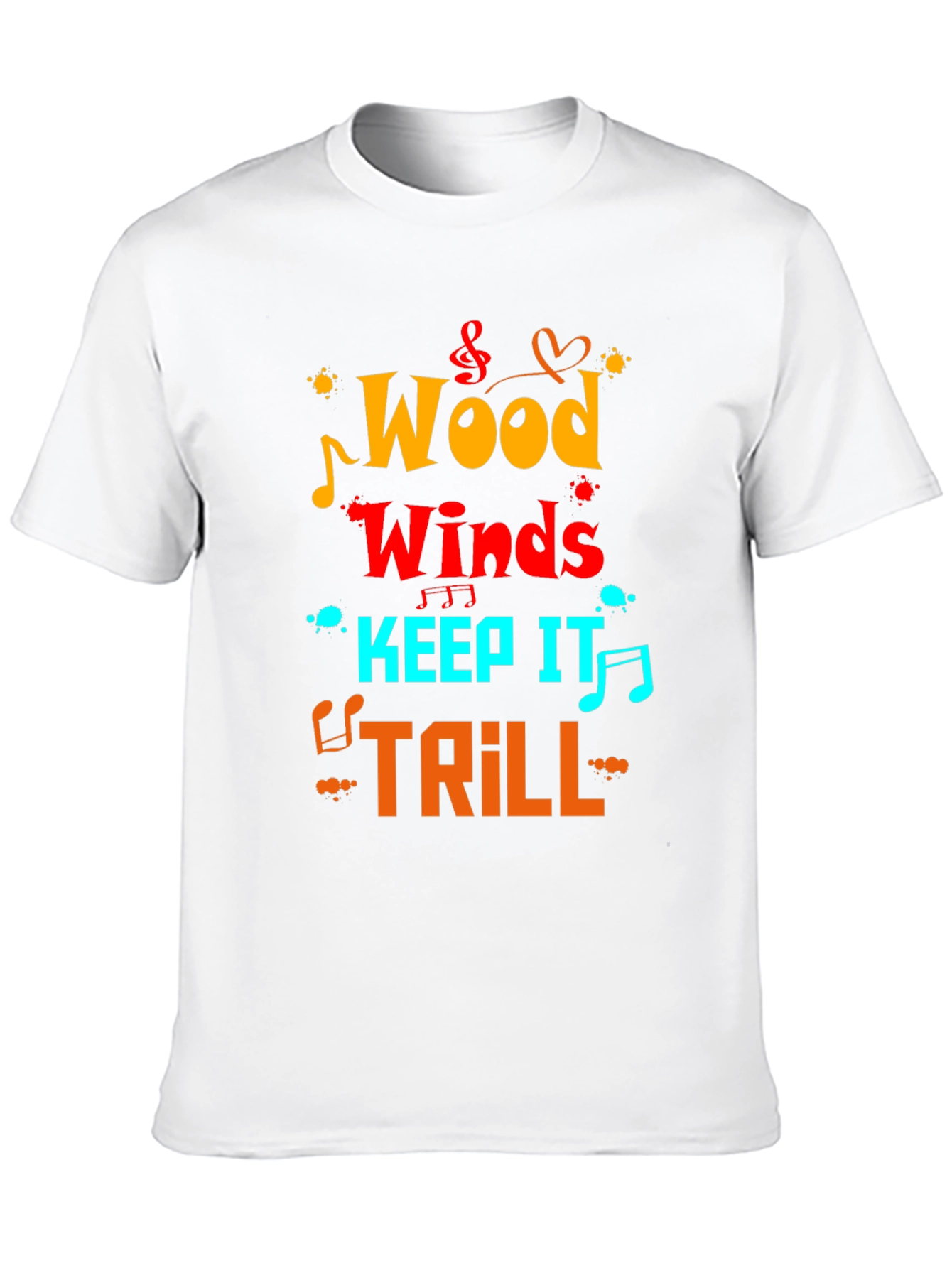 Woodwinds Keep It Trill Music T-Shirt