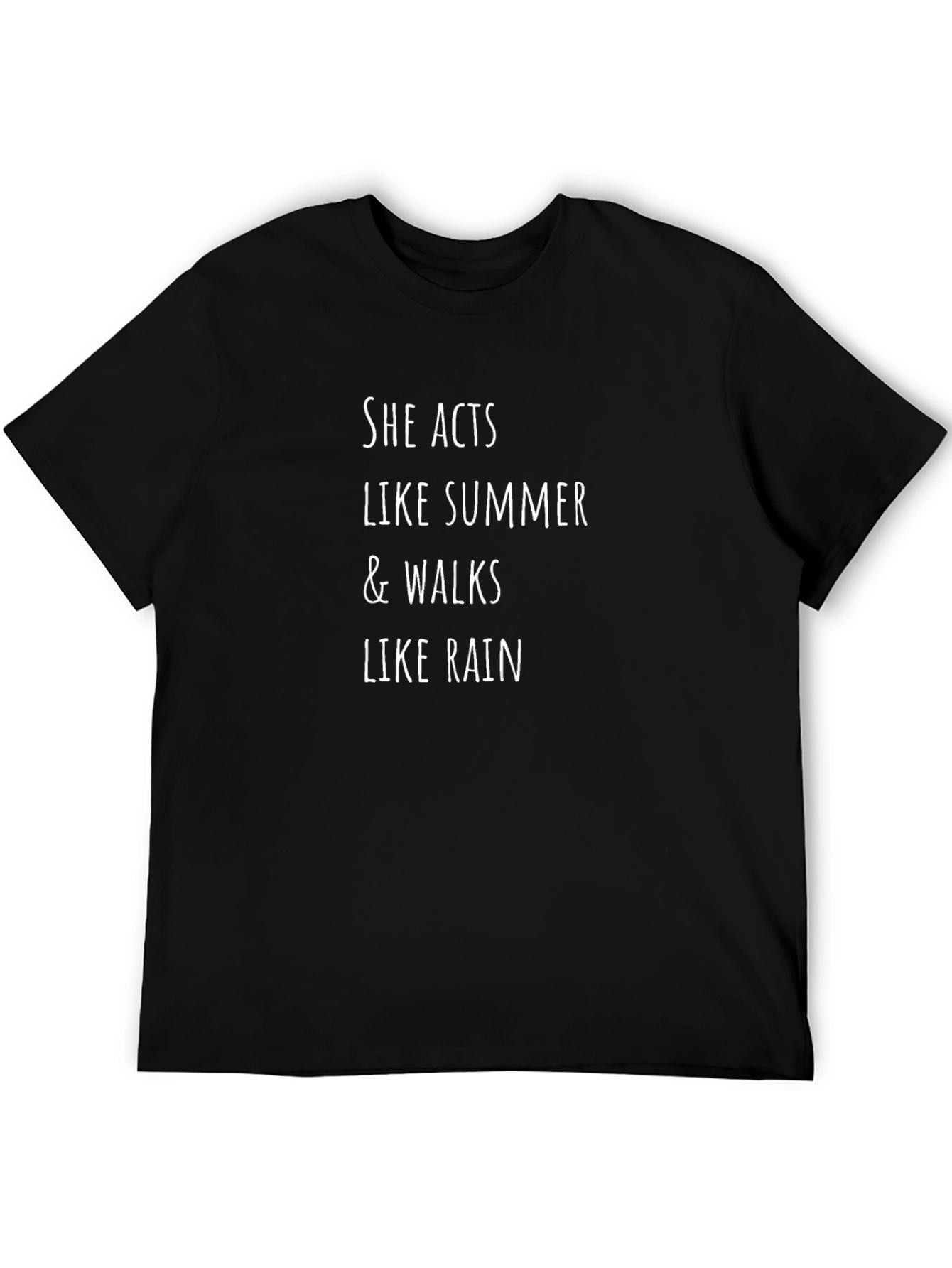 She Acts Like Summer Graphic T-Shirt
