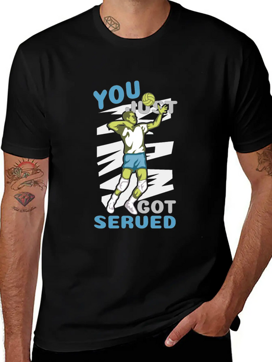 Volleyball Got Served You Champions Gift Essential Cotton Tee For Daily Outfits – Unisex Style
