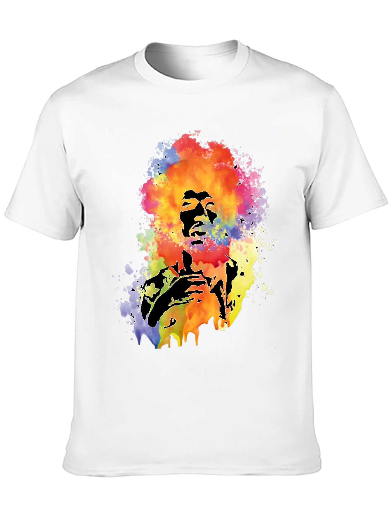 Psychedelic Jimi Hendrix T-Shirt - Artistic Graphic Tee