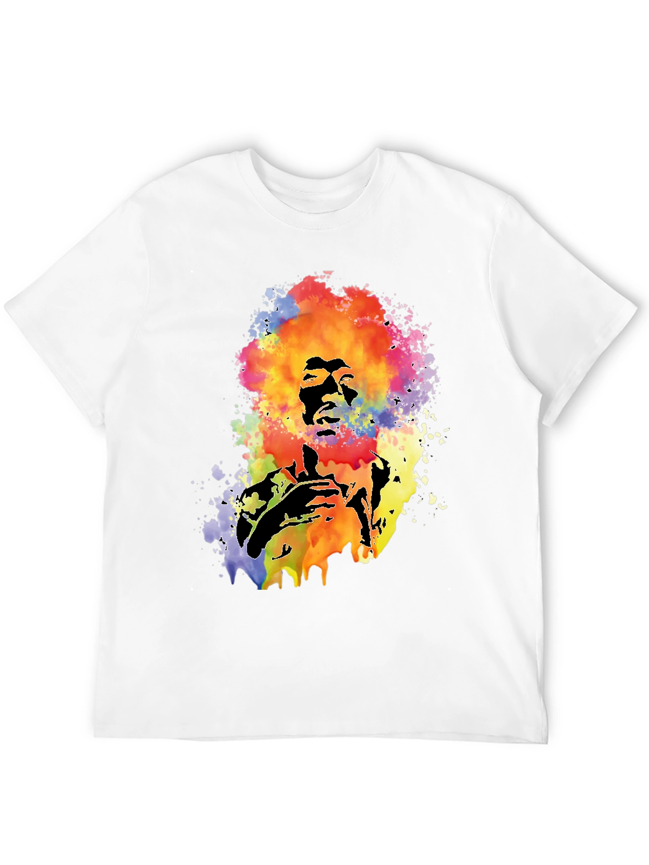 Psychedelic Jimi Hendrix T-Shirt - Artistic Graphic Tee