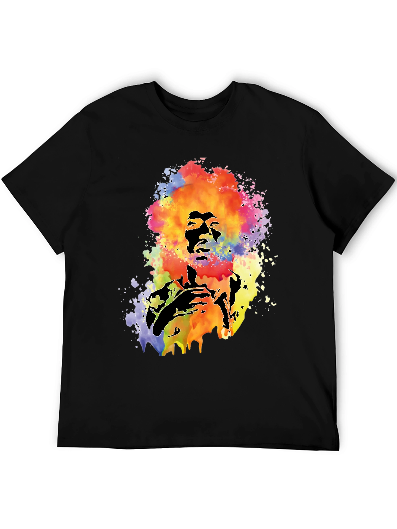 Psychedelic Jimi Hendrix T-Shirt - Artistic Graphic Tee