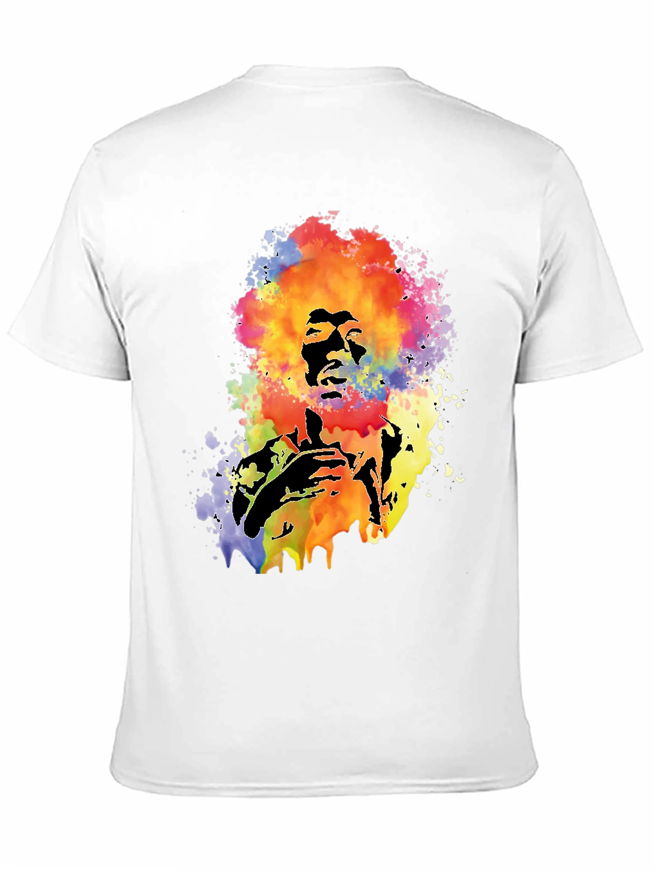 Psychedelic Jimi Hendrix T-Shirt - Artistic Graphic Tee