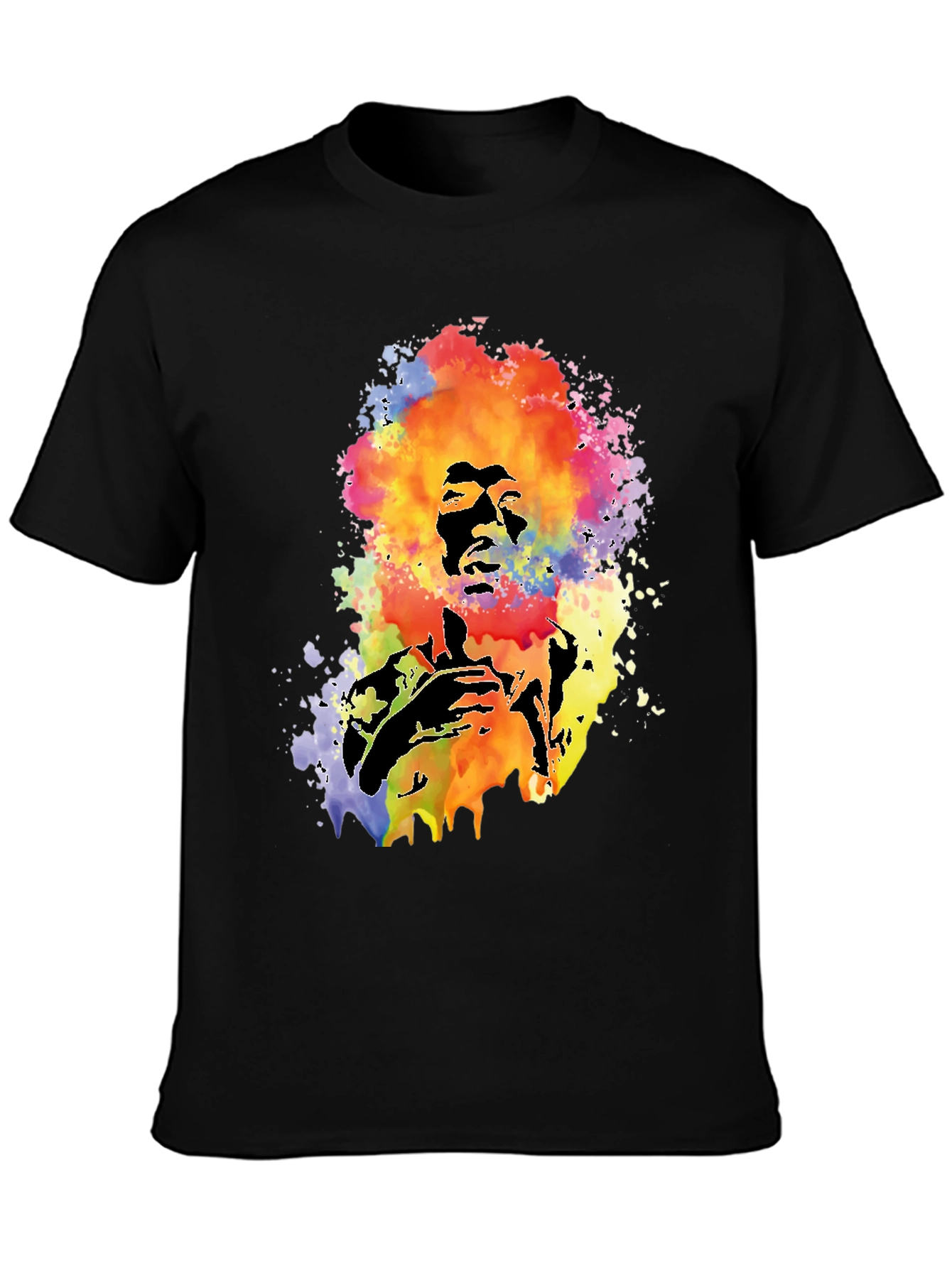 Psychedelic Jimi Hendrix T-Shirt - Artistic Graphic Tee
