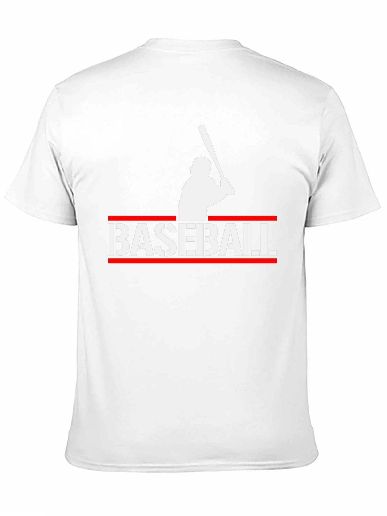 Baseball Player Graphic T-Shirt