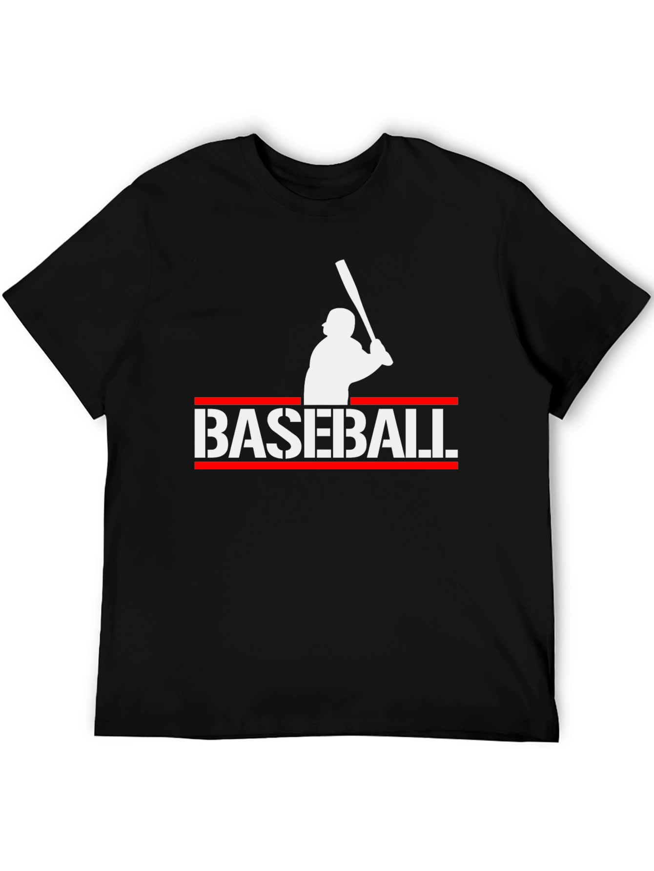 Baseball Player Graphic T-Shirt