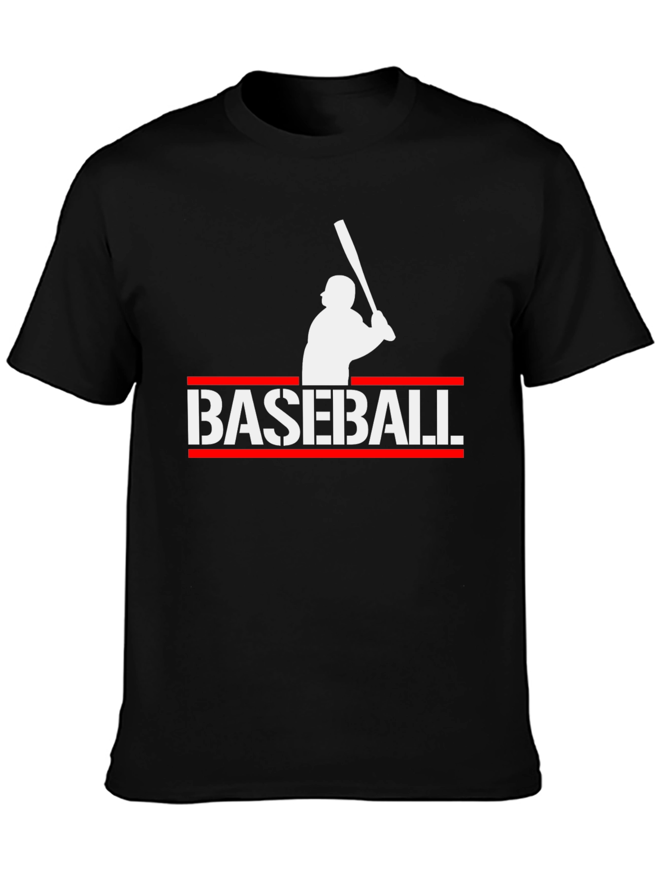 Baseball Player Graphic T-Shirt