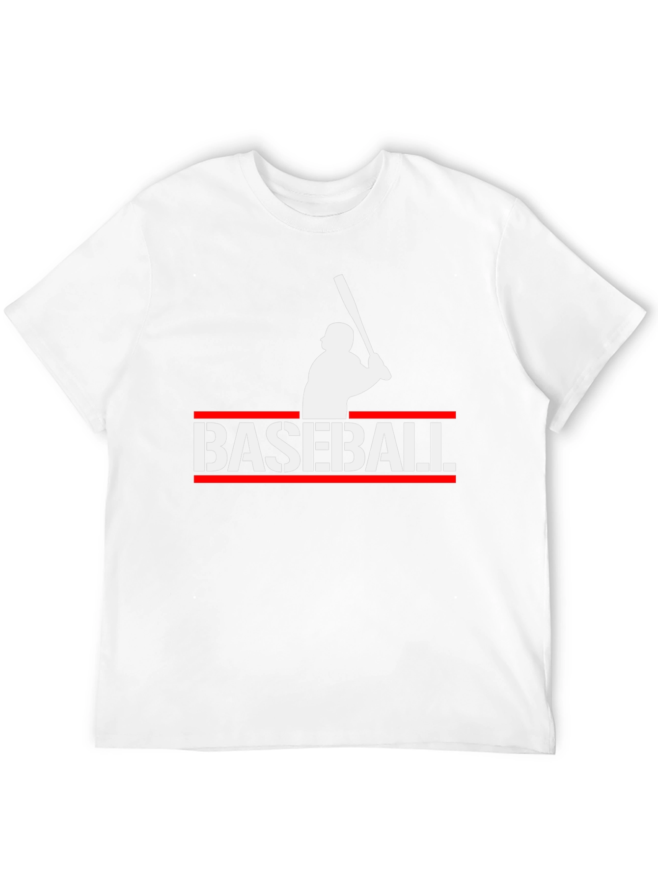 Baseball Player Graphic T-Shirt