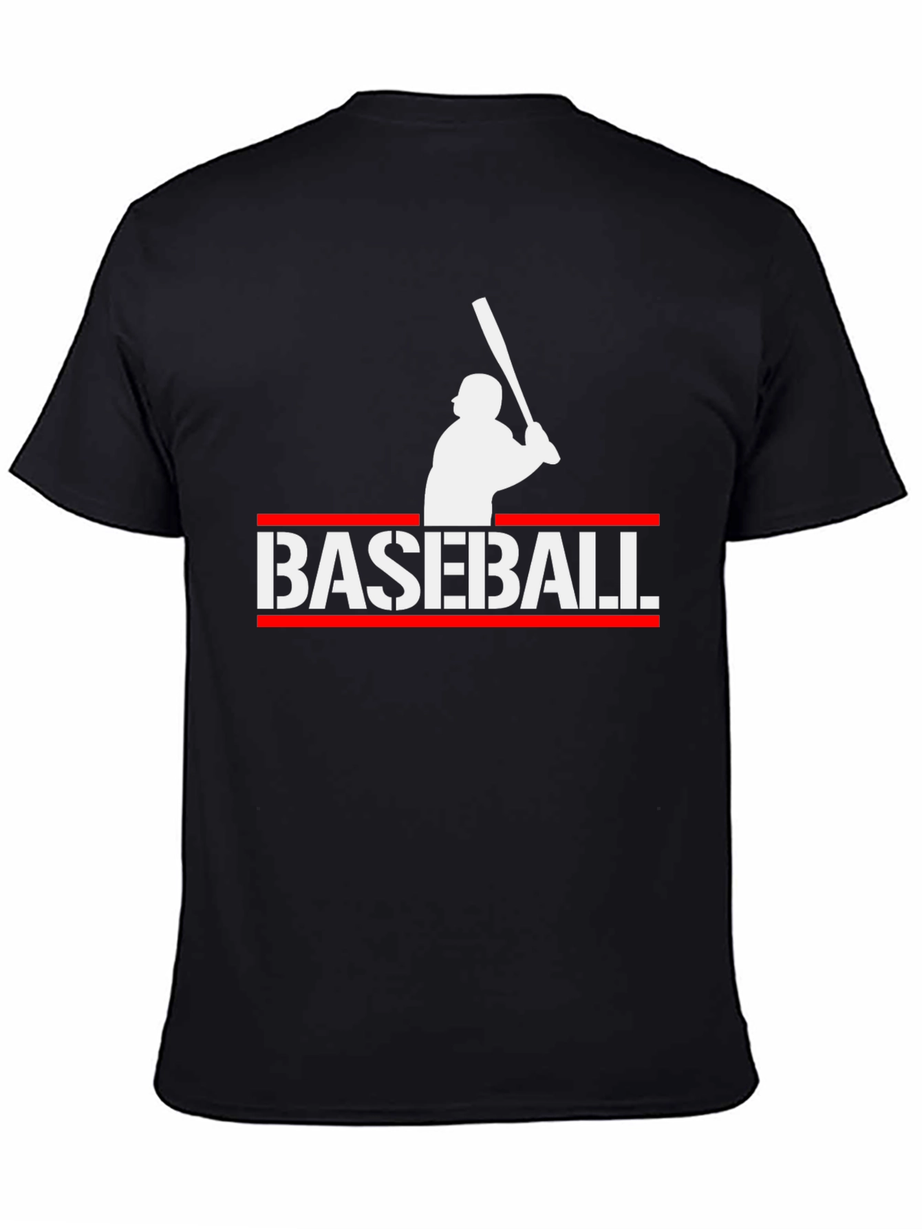 Baseball Player Graphic T-Shirt