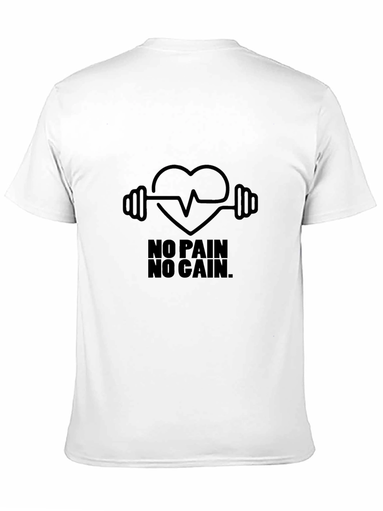 No Pain No Gain Black T-Shirt