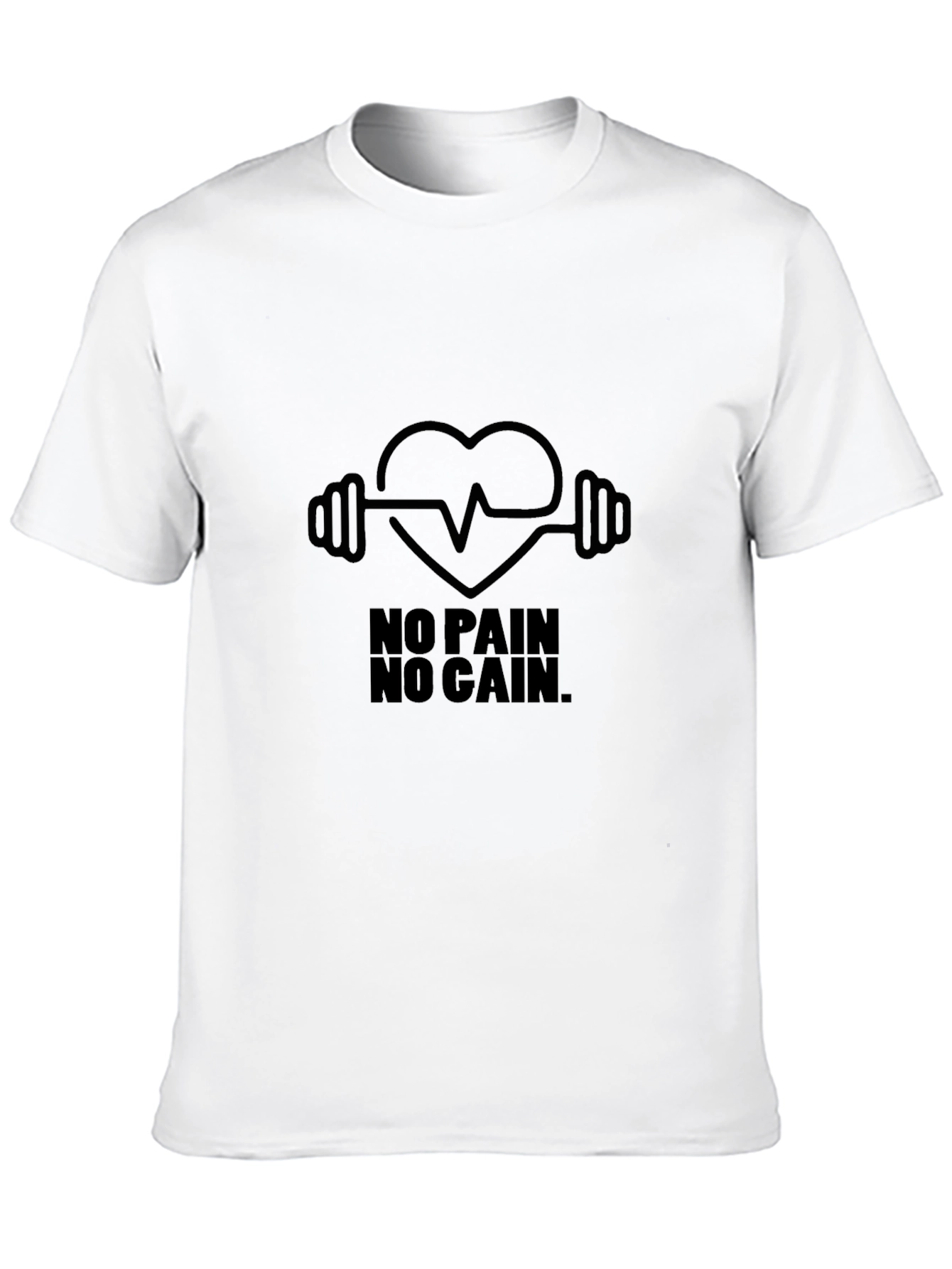 No Pain No Gain Black T-Shirt