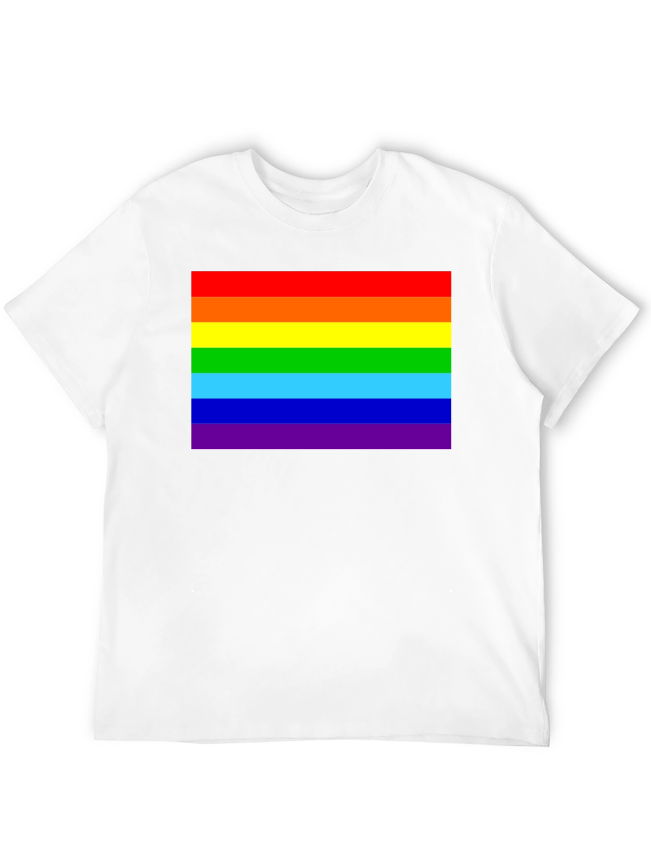Pride Rainbow T-Shirt - Black LGBTQ+ Tee