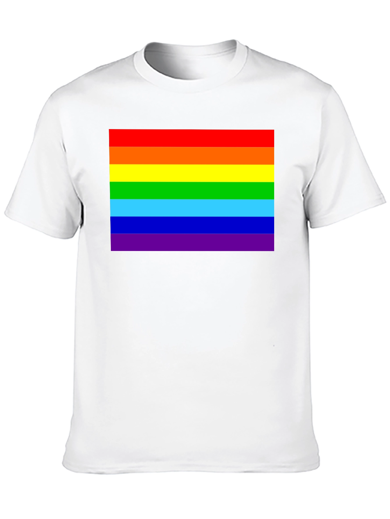 Pride Rainbow T-Shirt - Black LGBTQ+ Tee