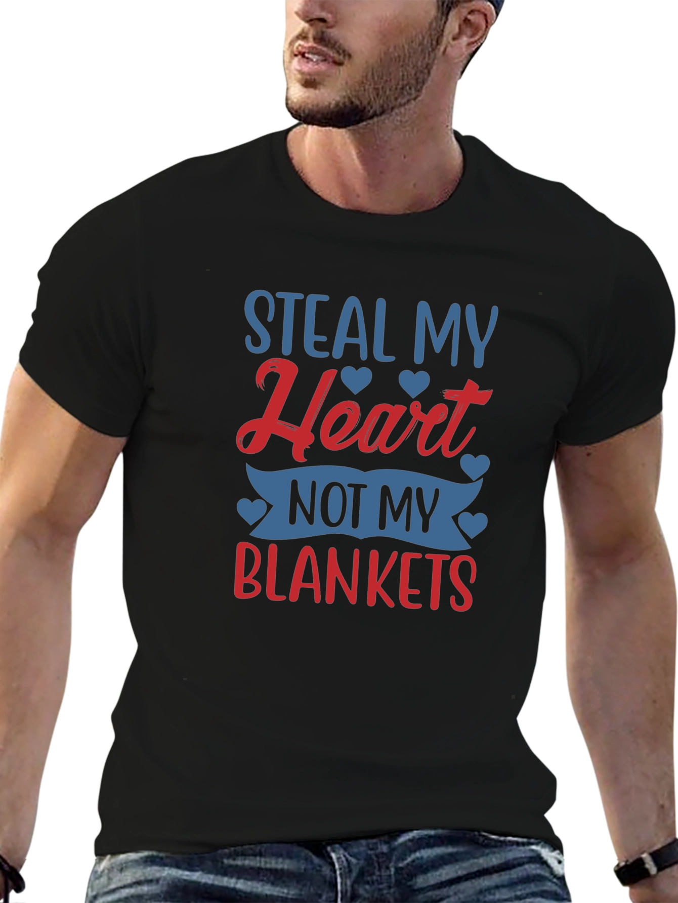 Steal My Heart T-Shirt - Cozy Couple Tee