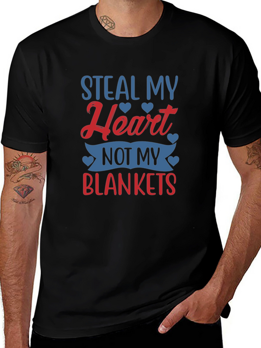 Steal My Heart T-Shirt - Cozy Couple Tee