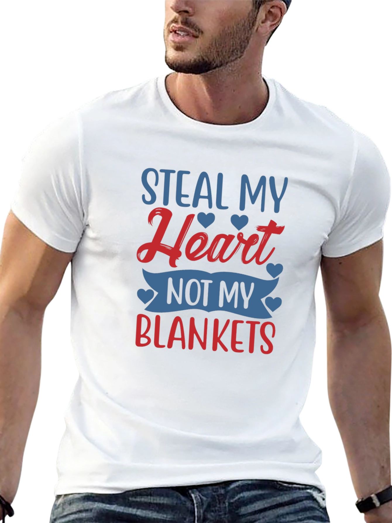 Steal My Heart T-Shirt - Cozy Couple Tee