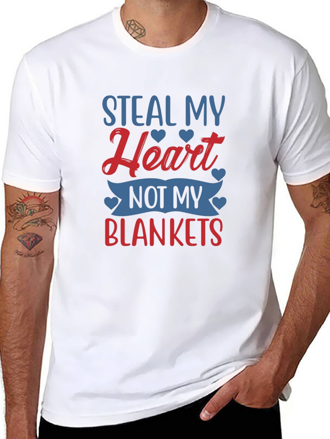 Steal My Heart T-Shirt - Cozy Couple Tee