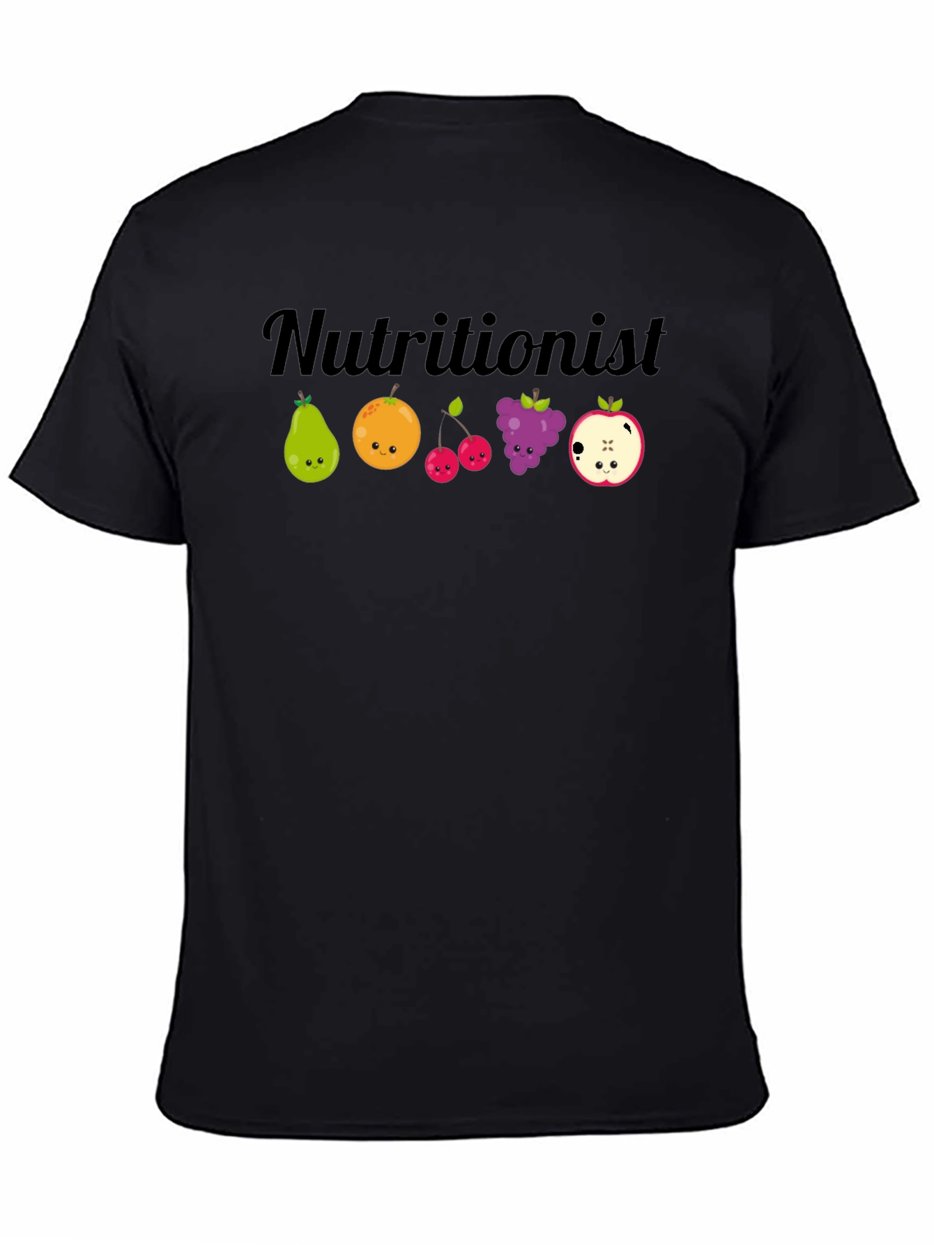 Nutritionist Cartoon Fruit T-Shirt