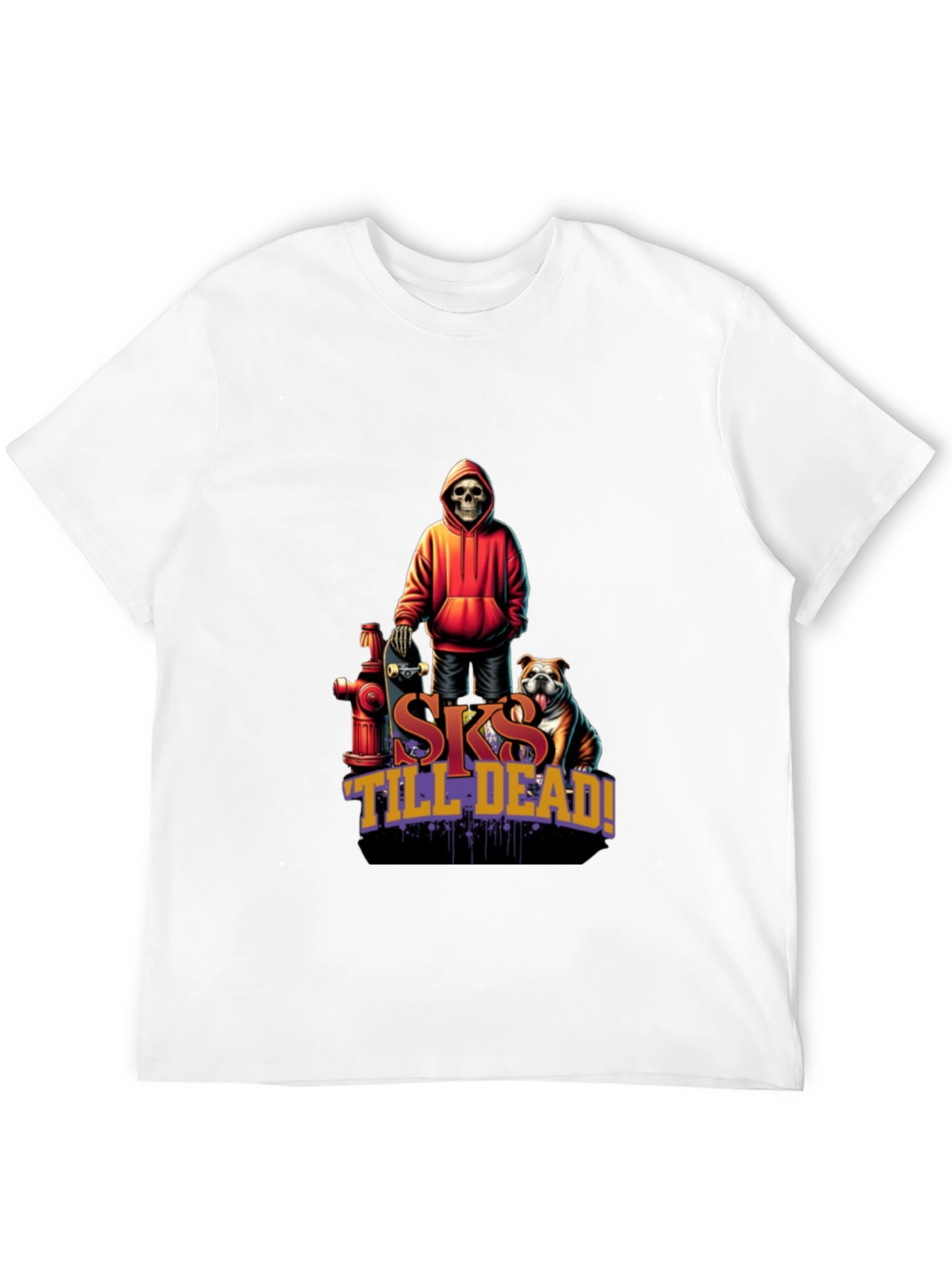 Skate Till Dead Graphic Tee