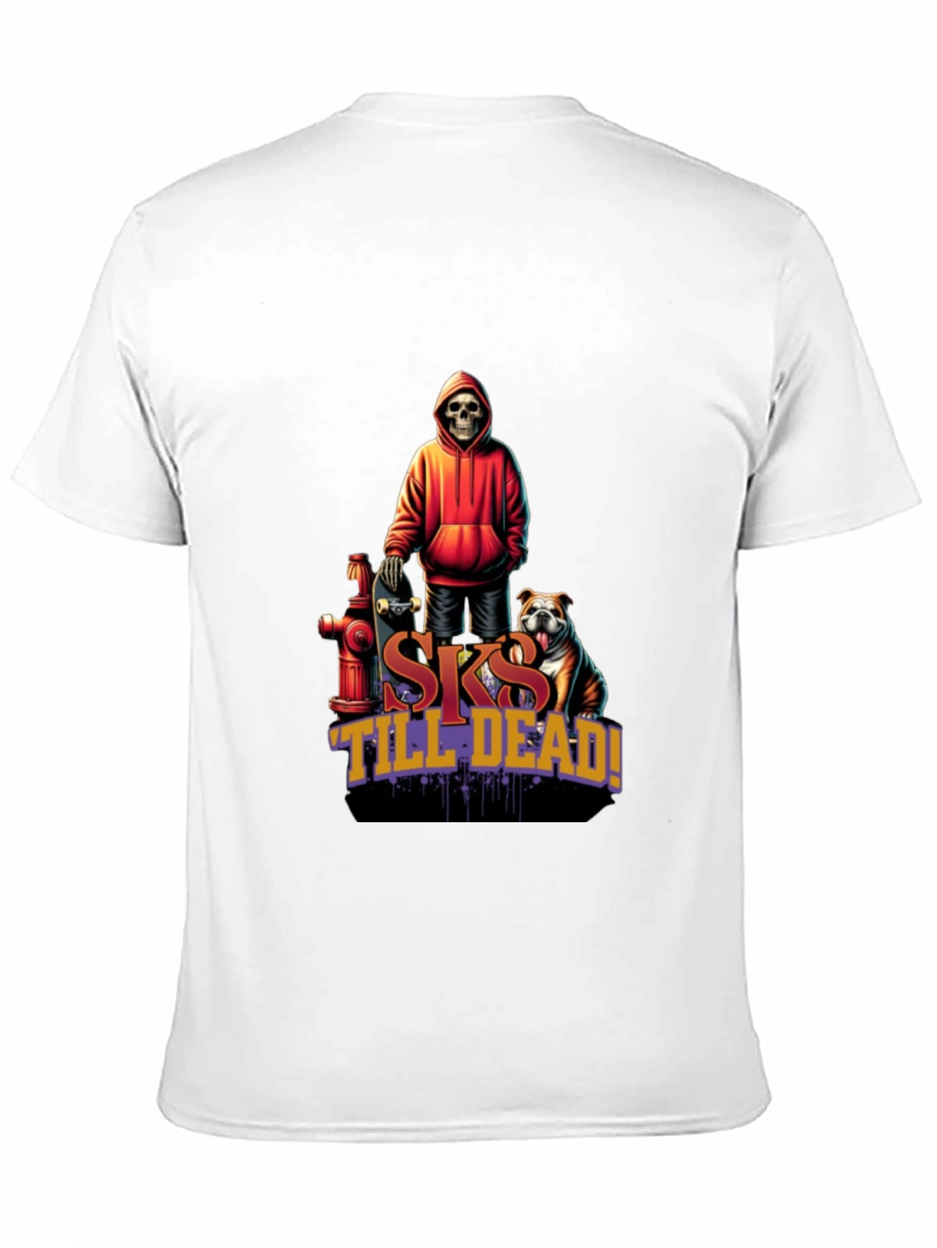 Skate Till Dead Graphic Tee