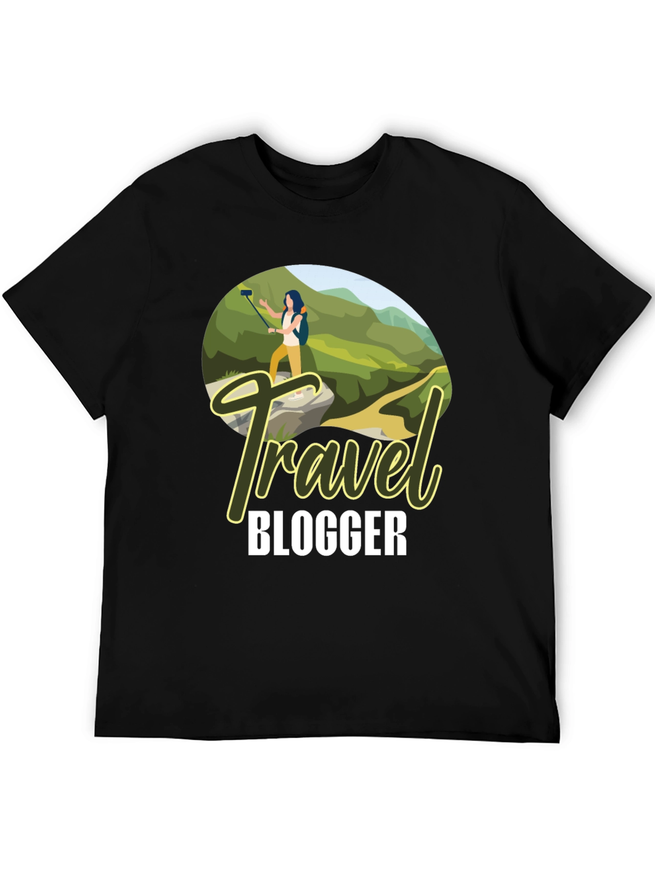 Travel Blogger Graphic Tee - Adventure Ready!