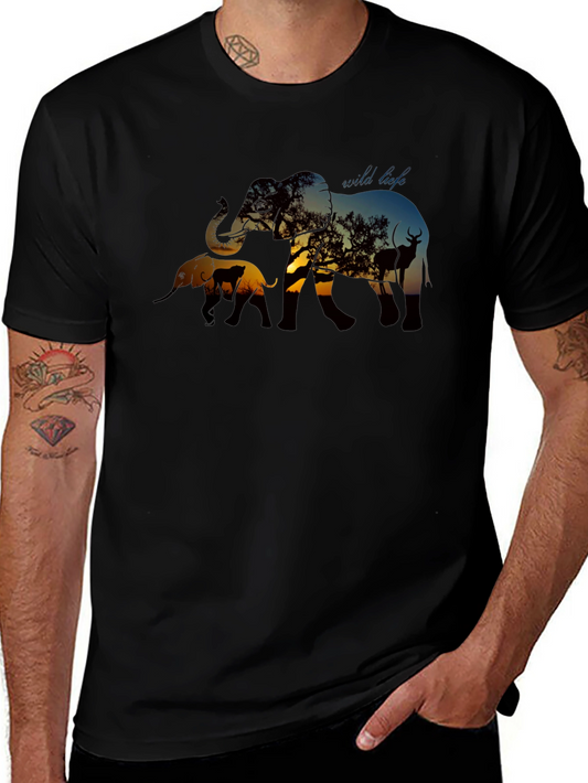 Wild Life Graphic T-Shirt