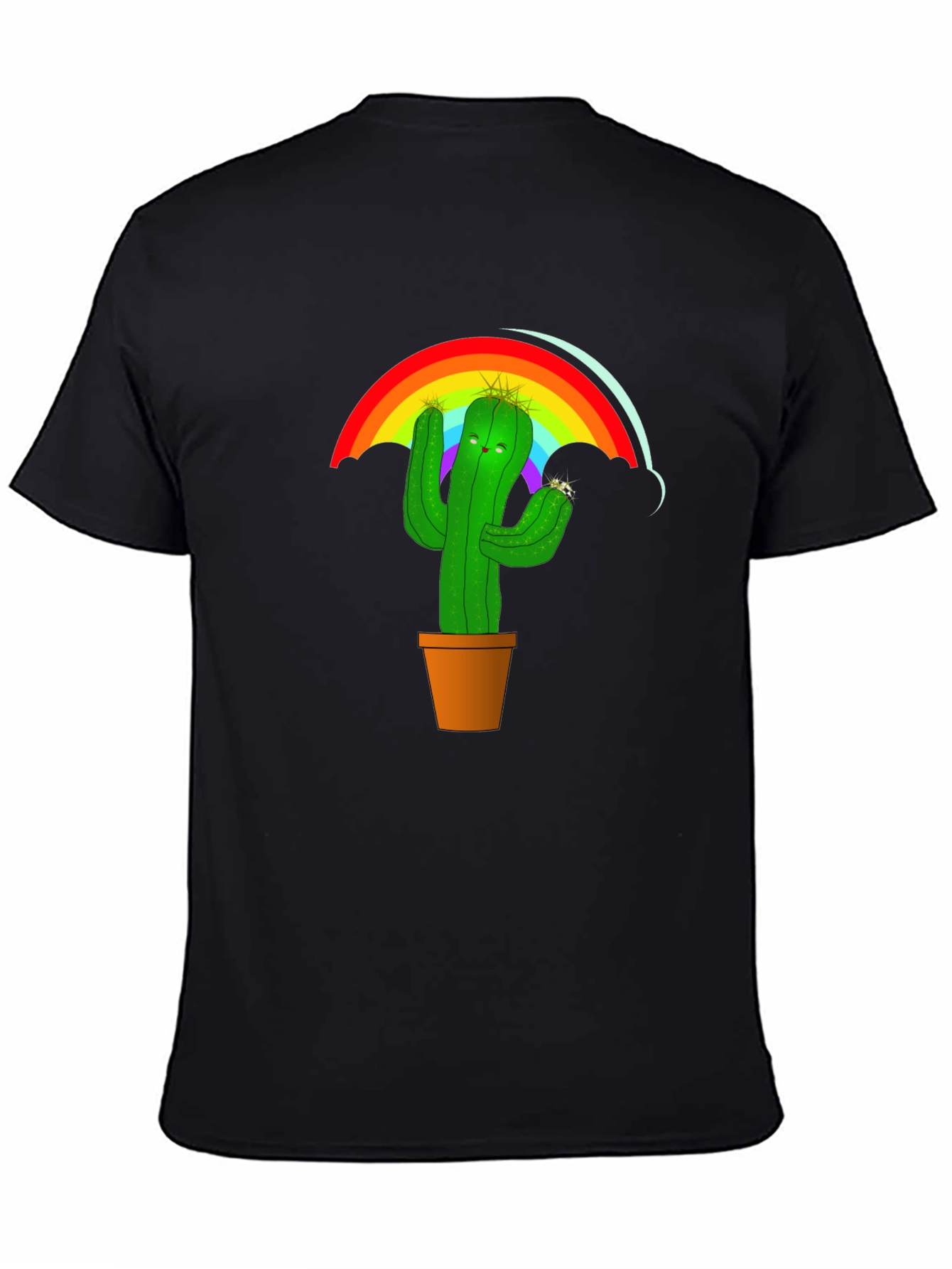 Rainbow Cactus T-Shirt