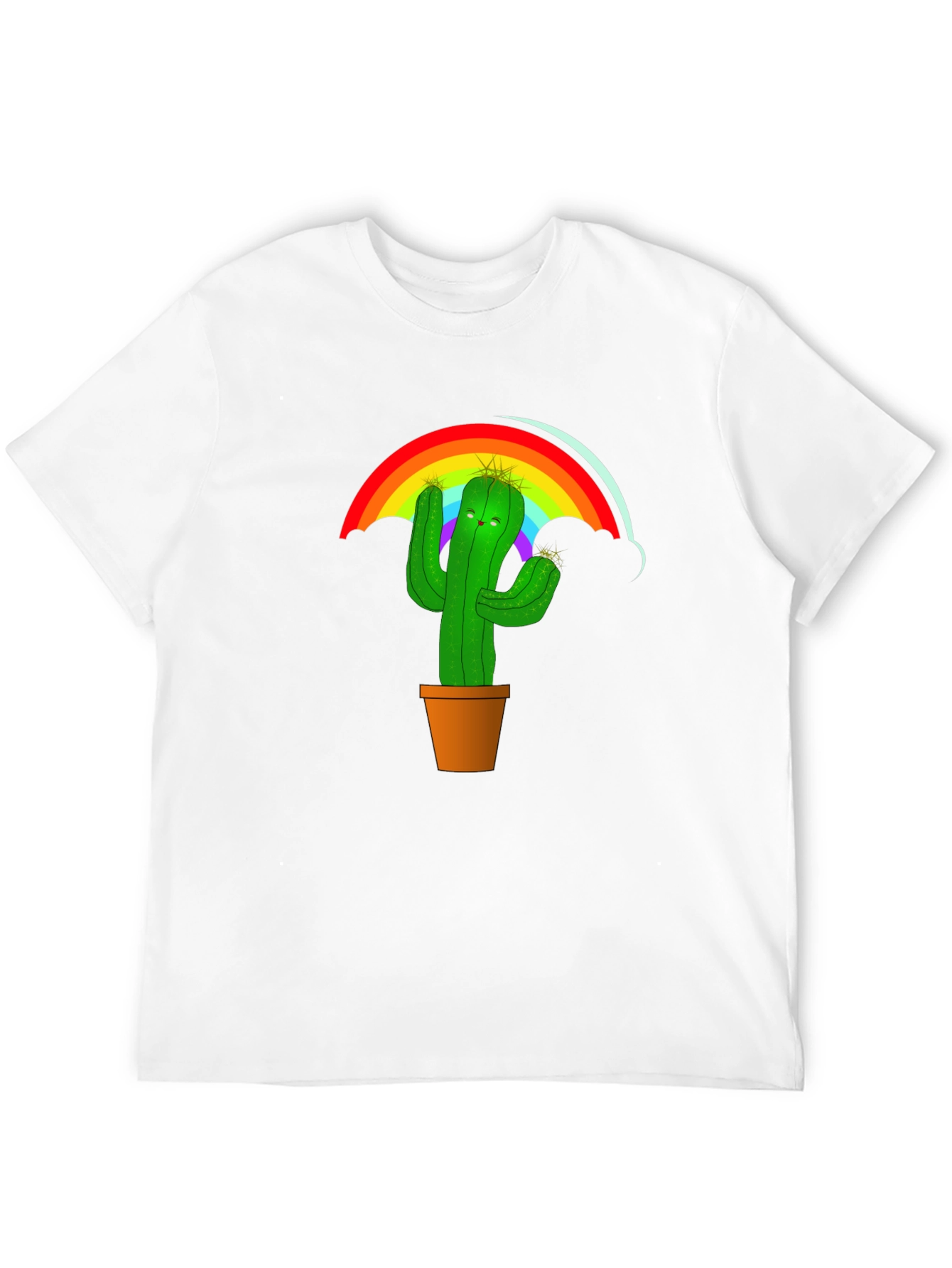 Rainbow Cactus T-Shirt